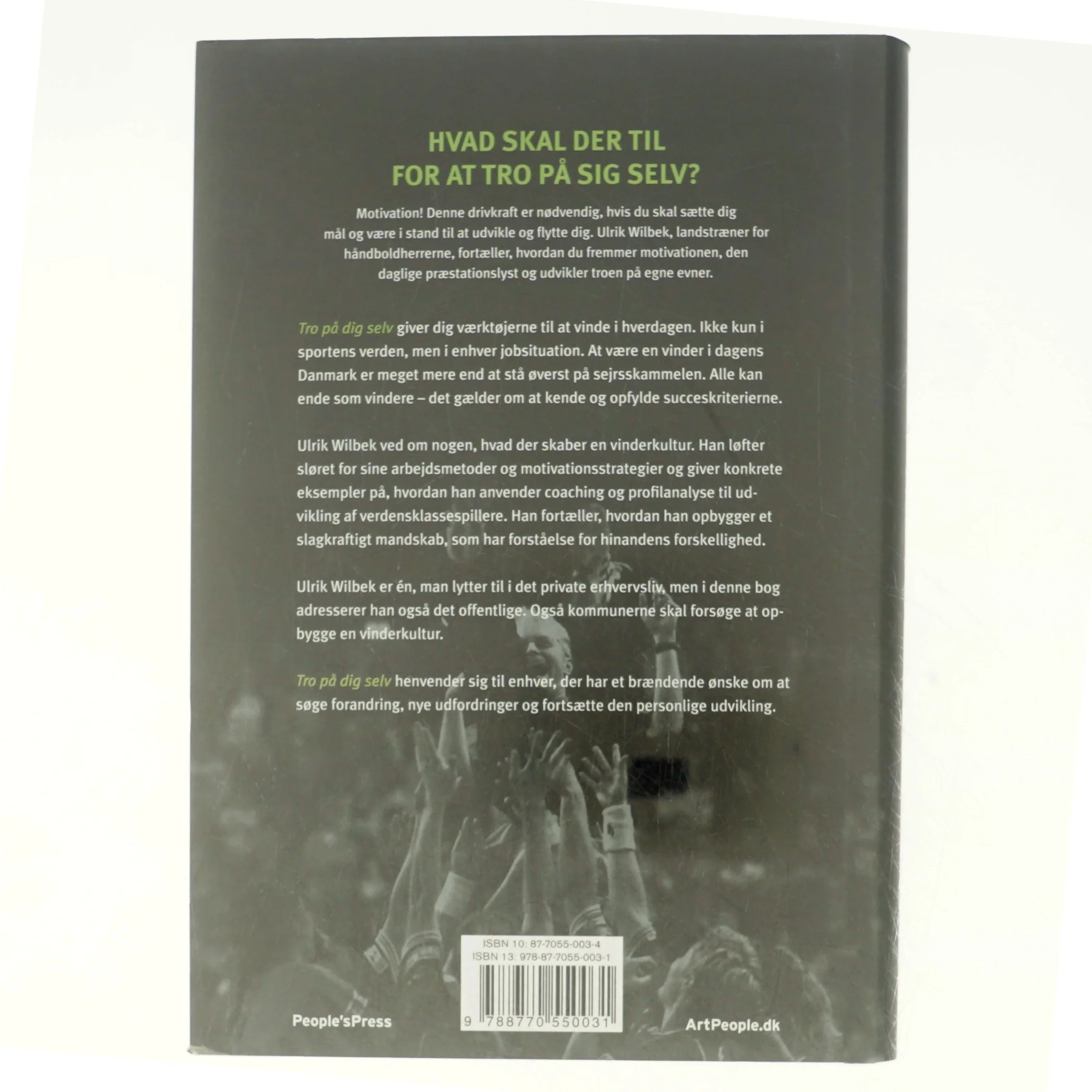 Tro på dig selv (Bog) Ulrik Wilbek