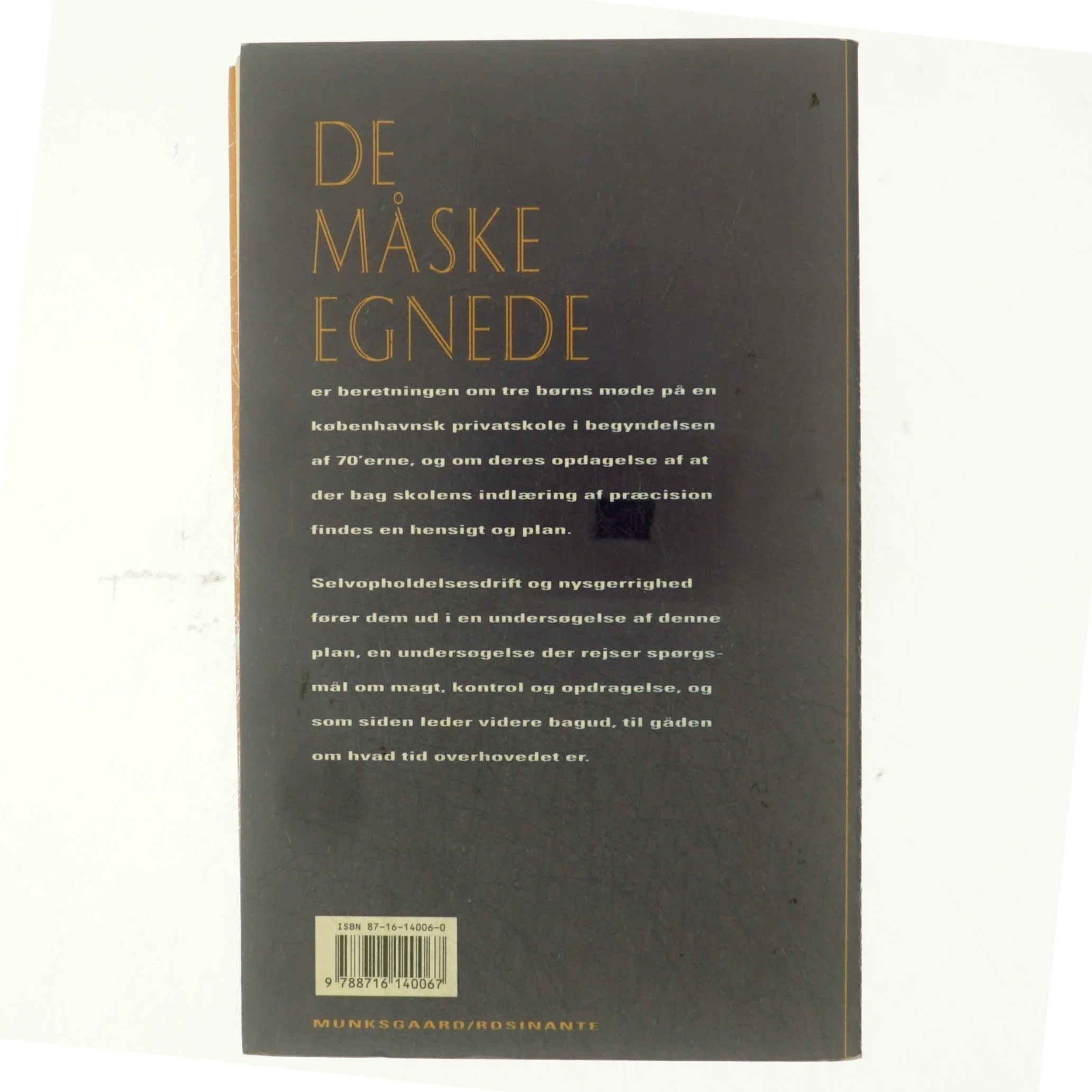 De måske egnede : roman af Peter Høeg (f. 1957-05-17) (Bog)