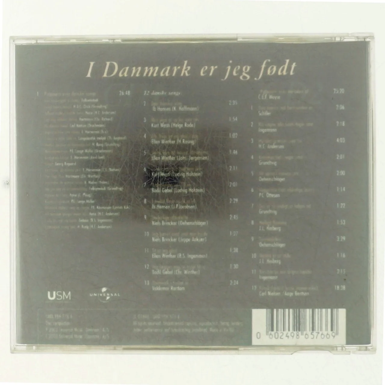 I Danmark er jeg født