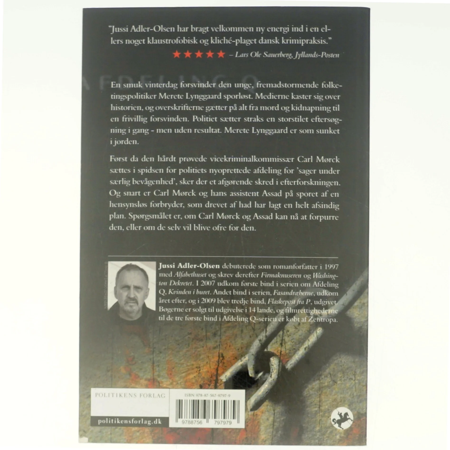 Kvinden i buret af Jussi Adler-Olsen (Bog)