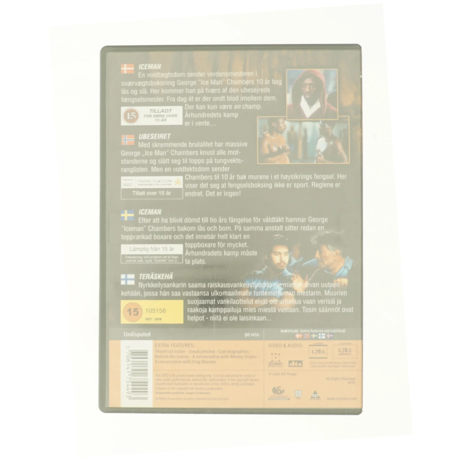 Undisputed / Iceman fra DVD