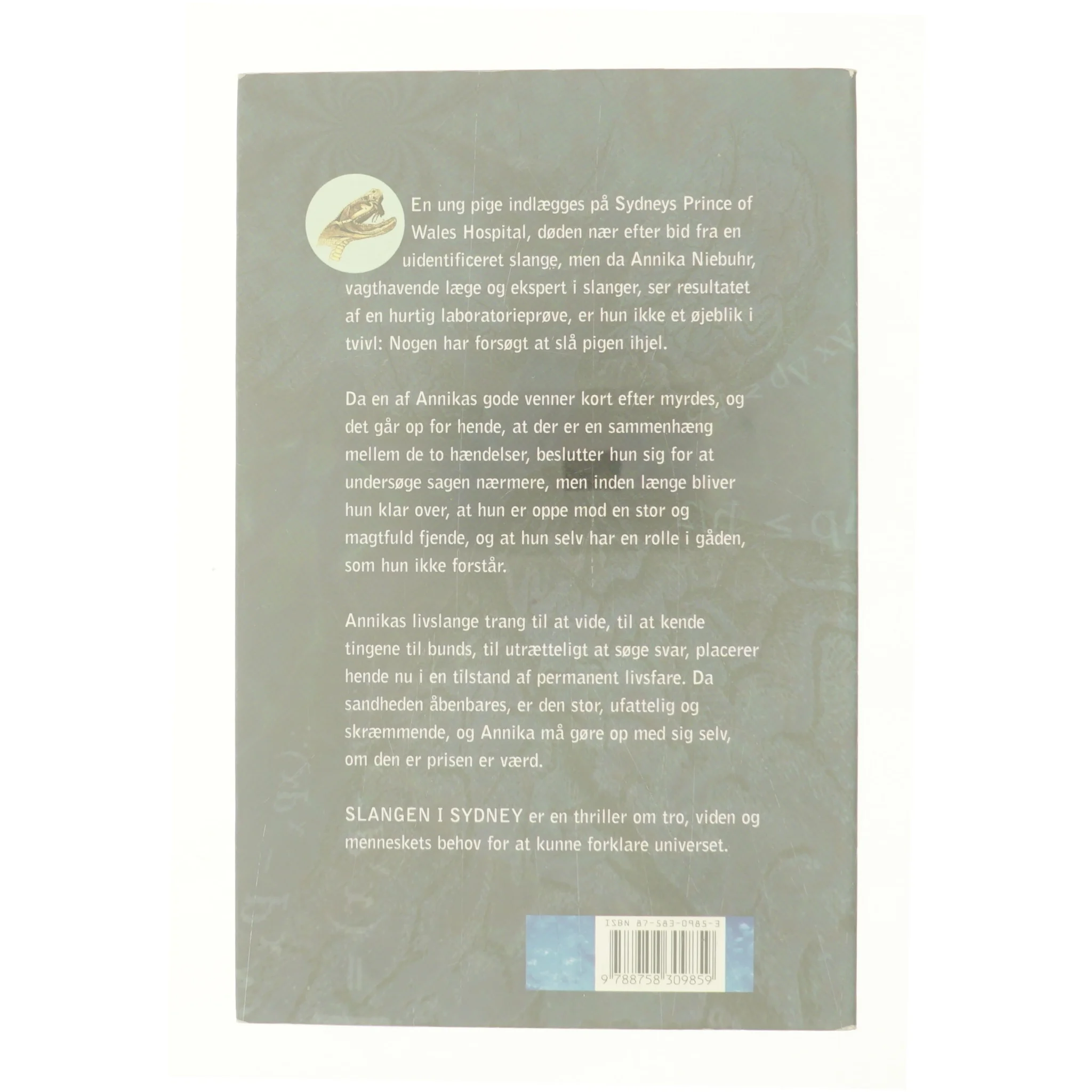 Slangen i Sydney af Michael Larsen (Bog)