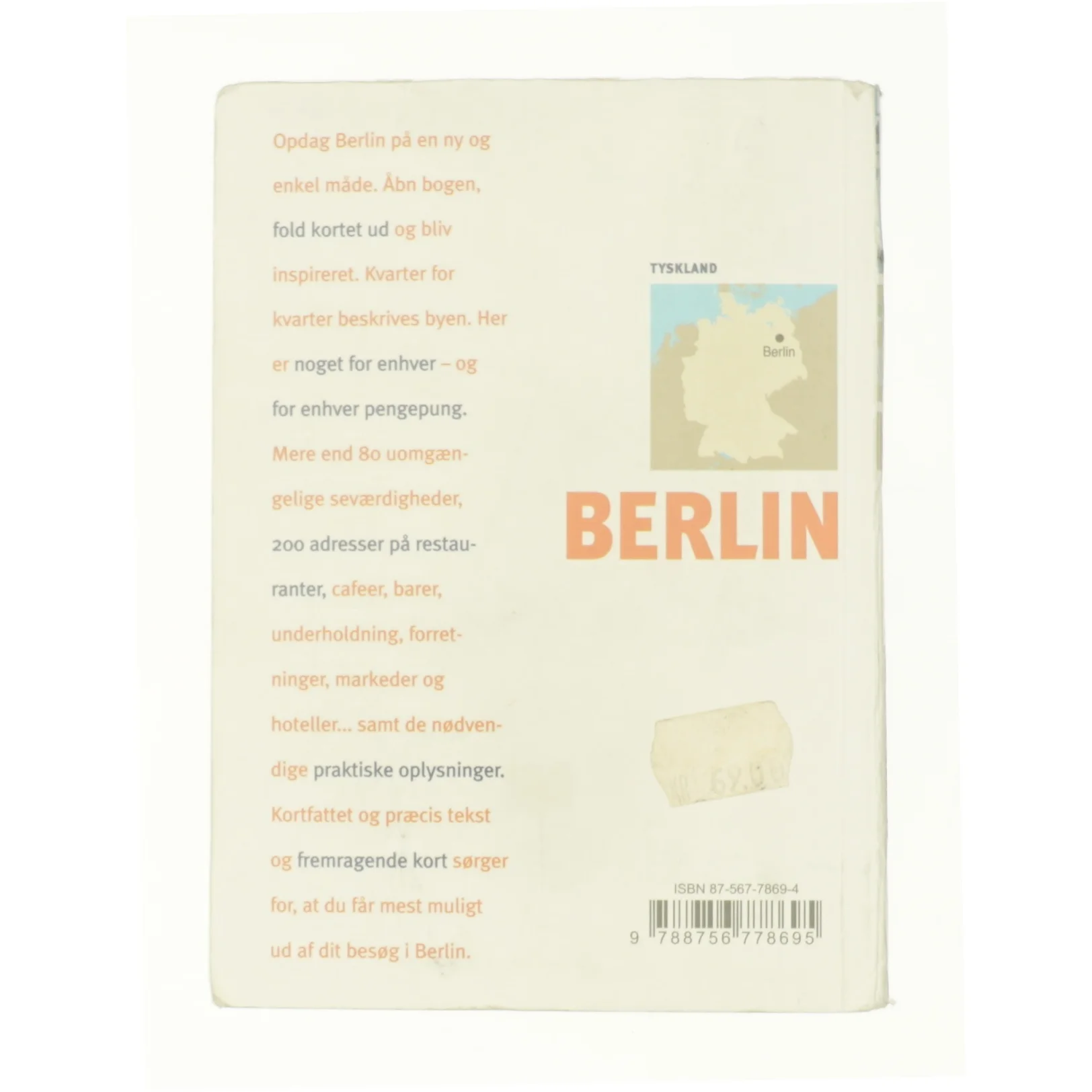 Politikens kort og godt om Berlin fra Bog