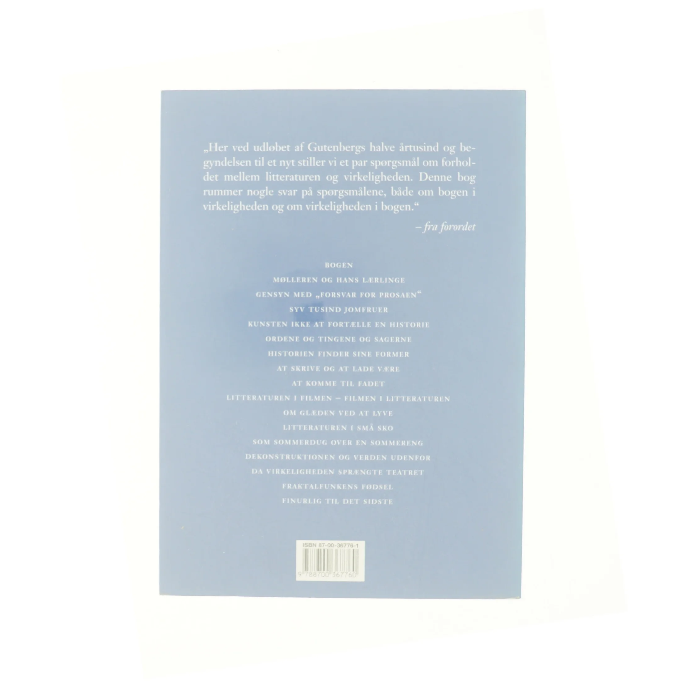 Bogens virkelighed af Thomas Bredsdorff (Bog)