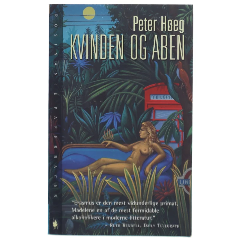 Kvinden og aben : roman af Peter Høeg (Bog)