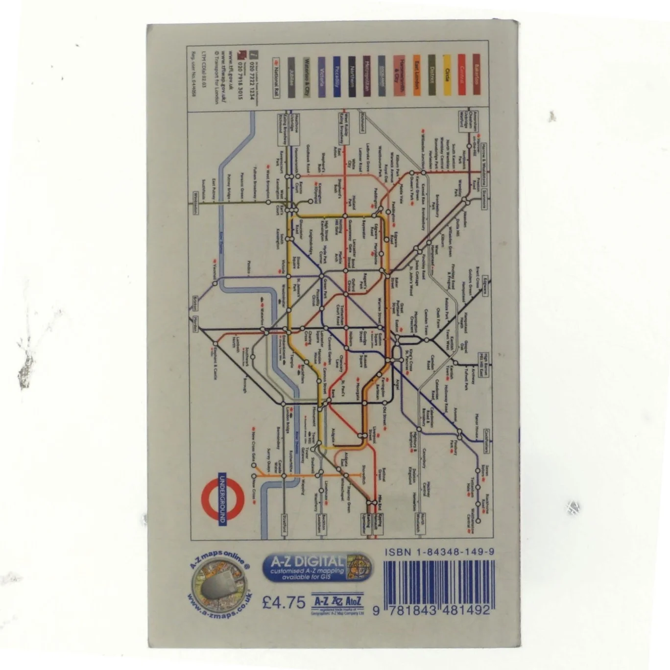 A-Z London Mini Atlas af Geographers' A-Z Map Company, Limited (Bog)