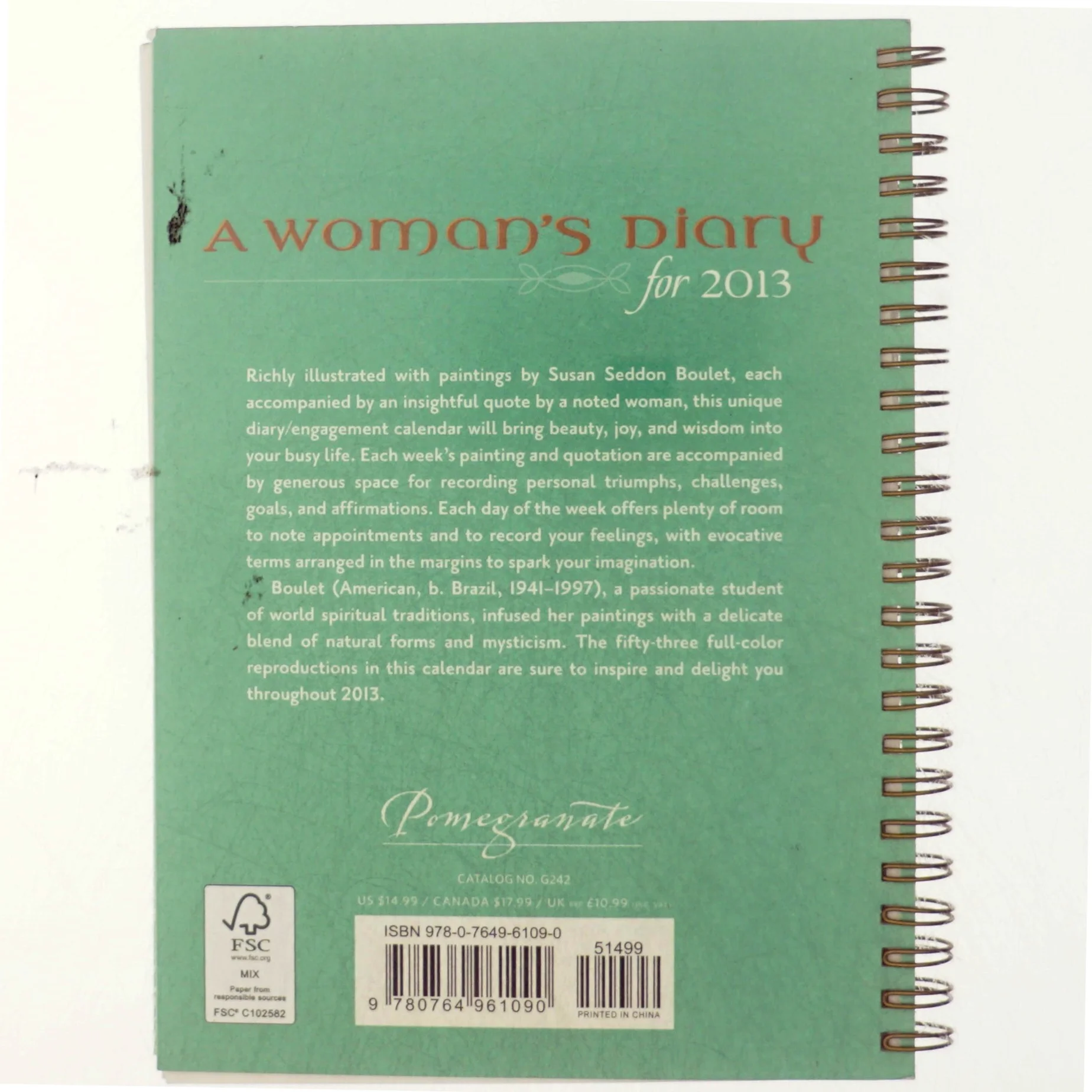 A womans diary 2013