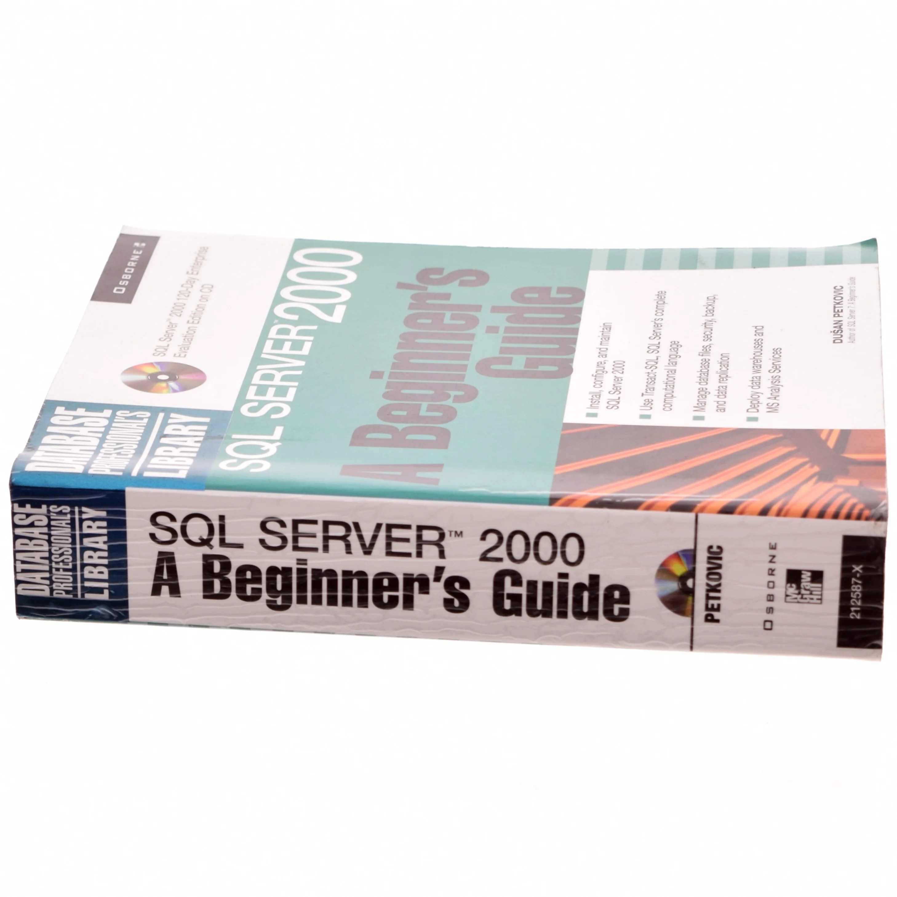 SQL server 2000 : a beginner's guide af Dusan Petkovic (Bog)