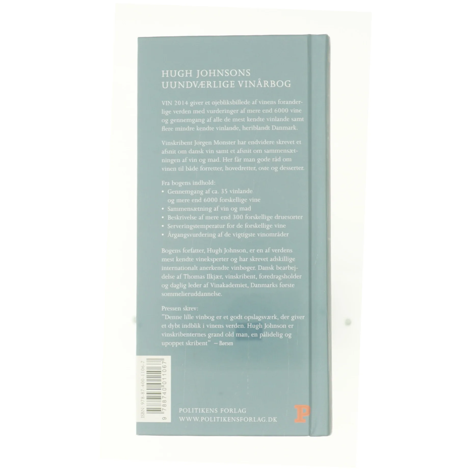 Vin 2014 af Hugh Johnson fra Bog