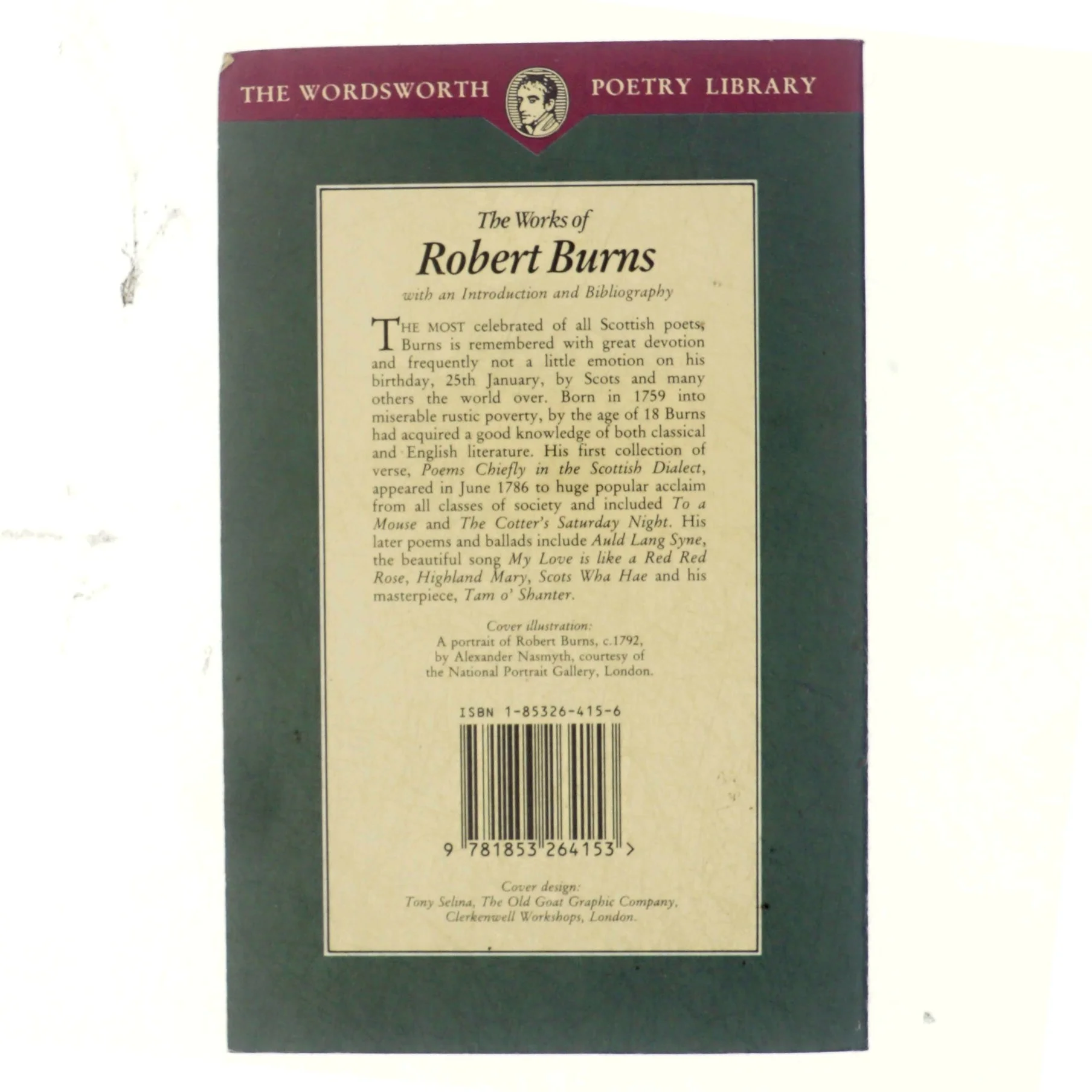 The works of Robert Burns : with an introduction and bibliography af Robert Burns (Bog)