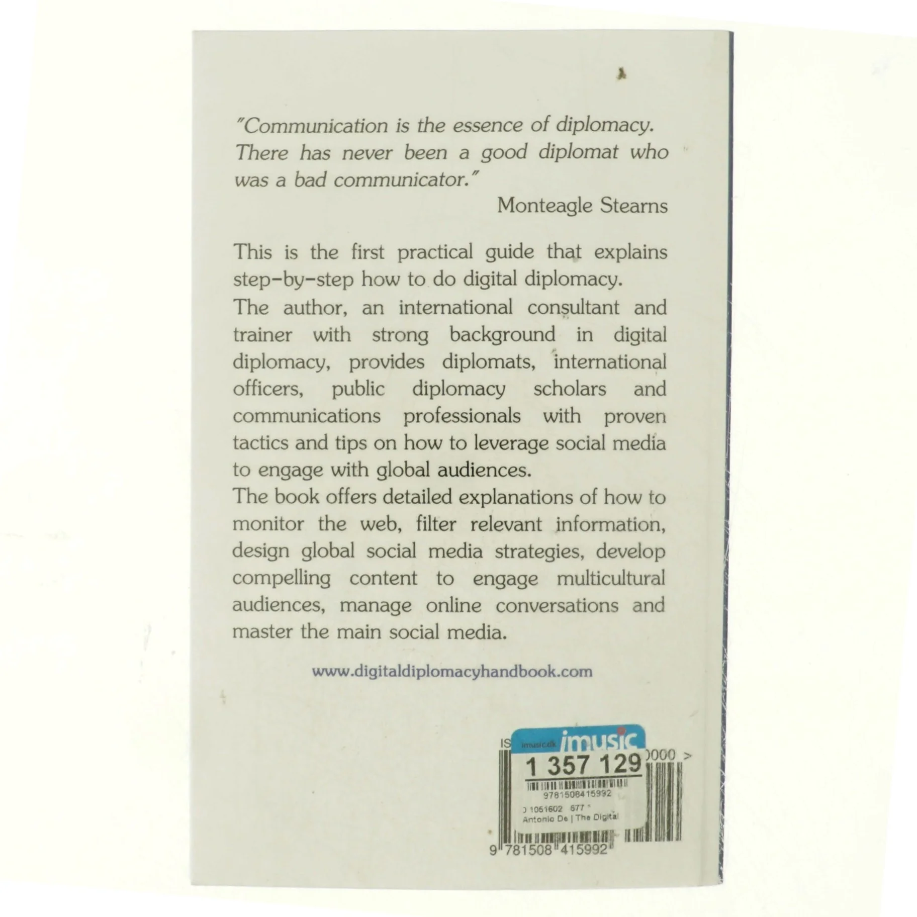 The Digital Diplomacy Handbook af Antonio Deruda (Bog)