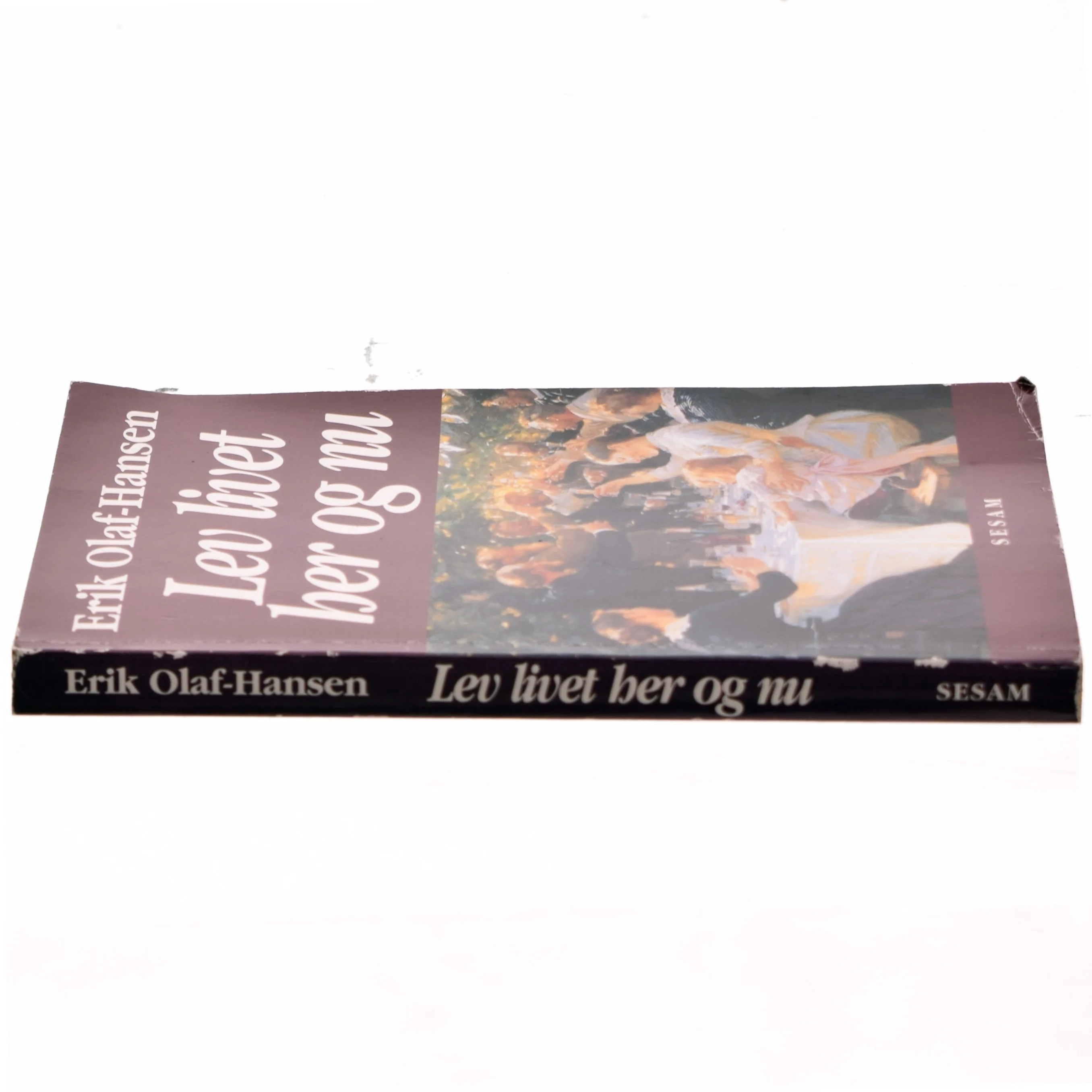 Lev livet her og nu af Erik Olaf-Hansen (Bog)