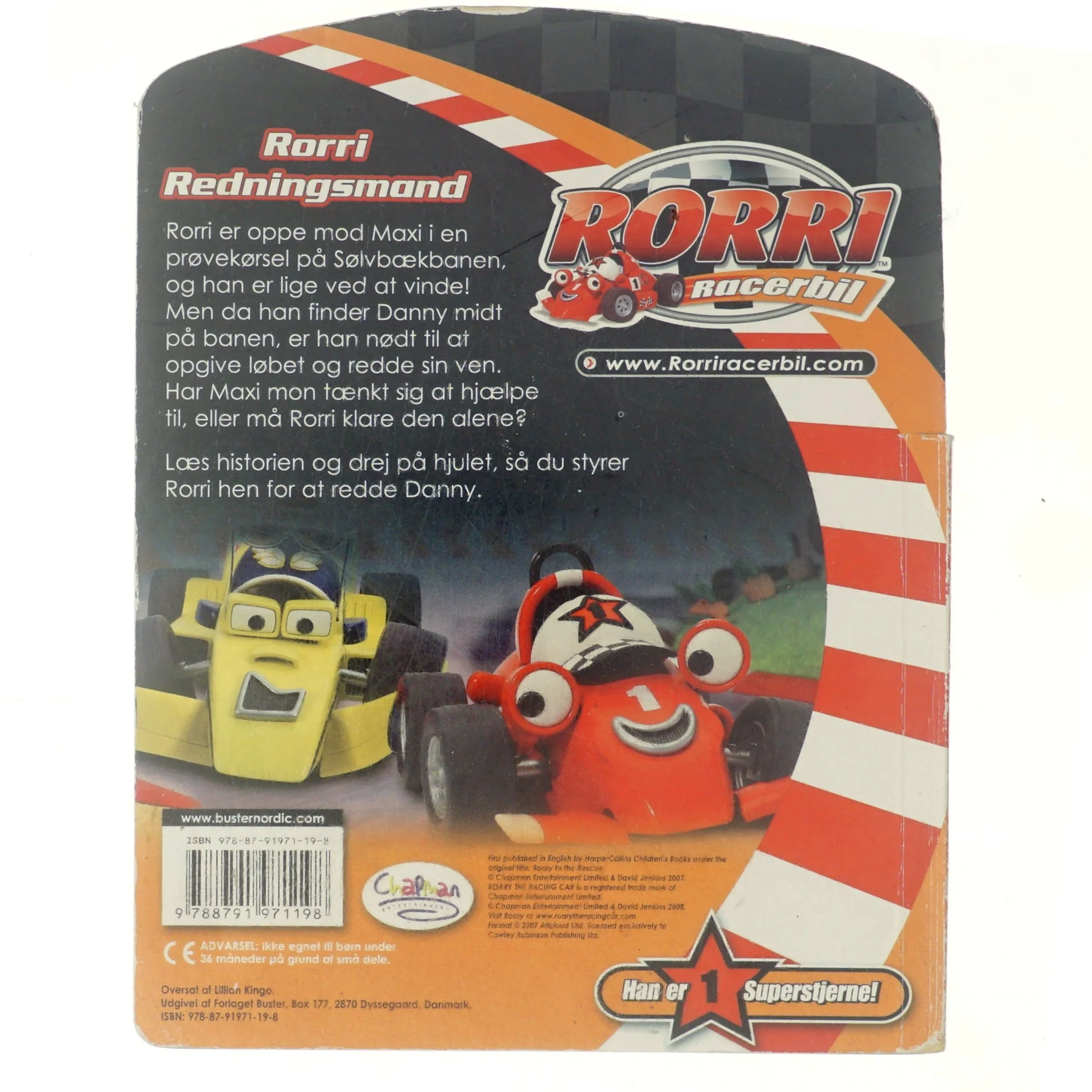 Rorri Redningsmand : styr Rorri til sejr! (Bog)