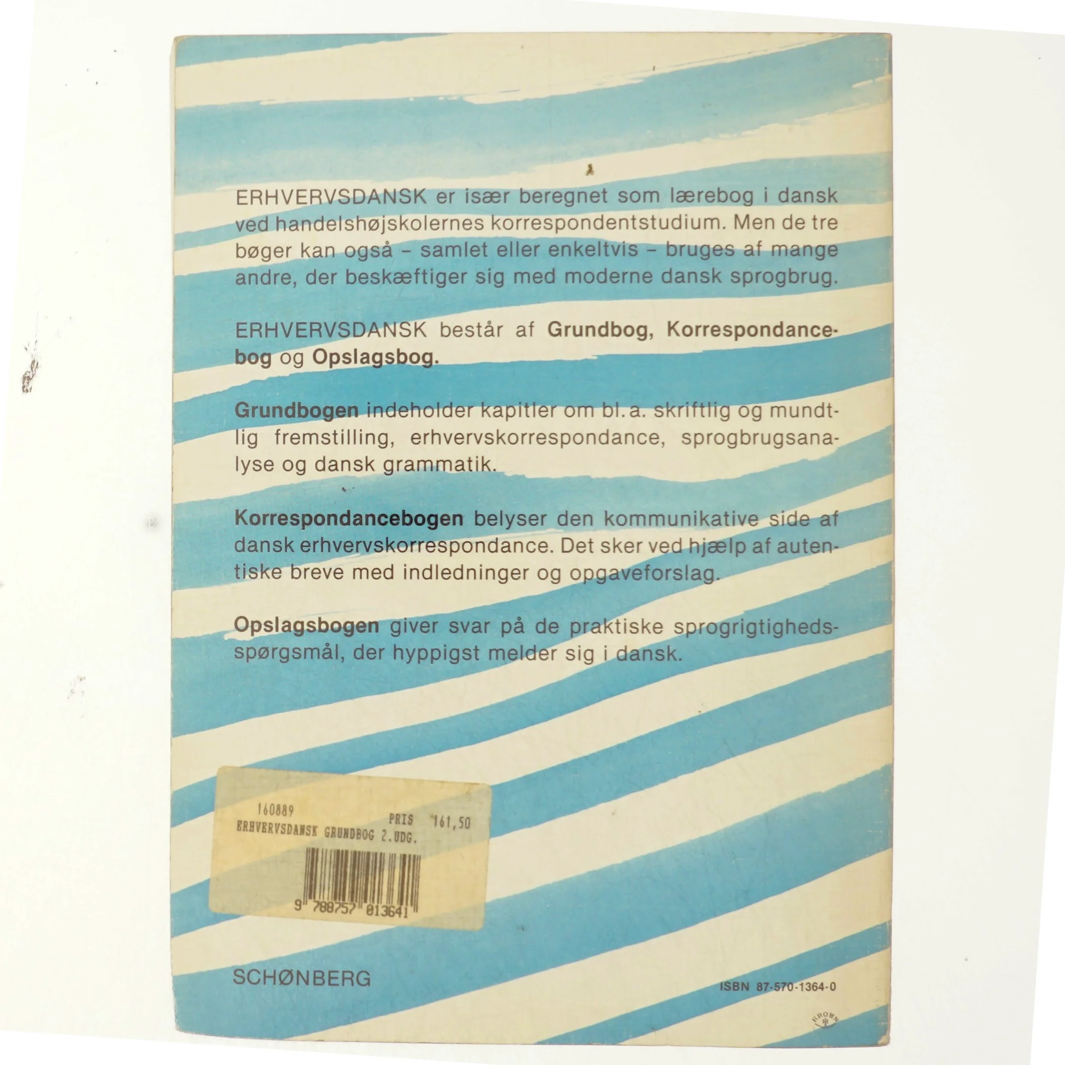 Erhvervsdansk. Bind 1, Grundbog (Bog)