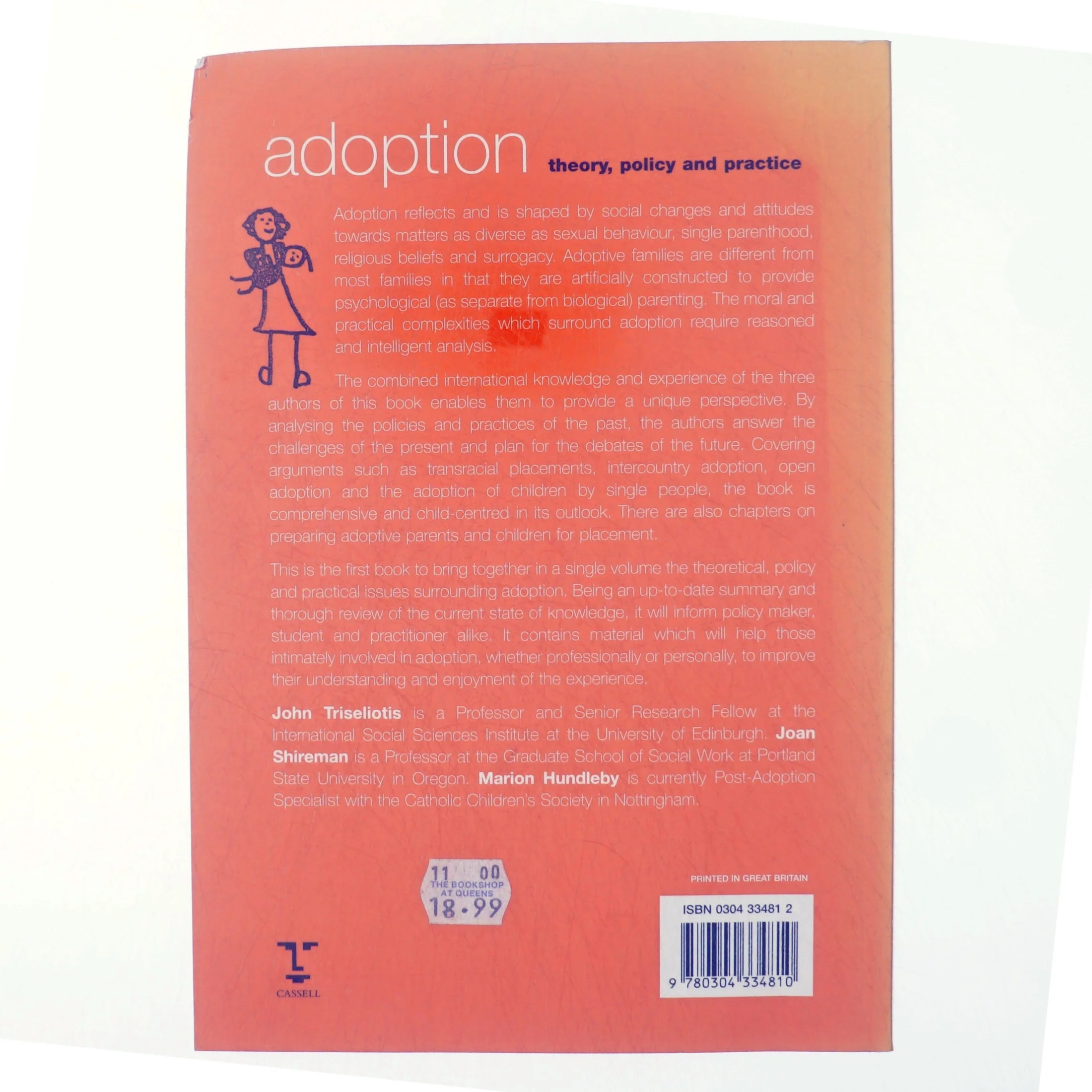 Adoption: Theory, policy and practice (Bog)