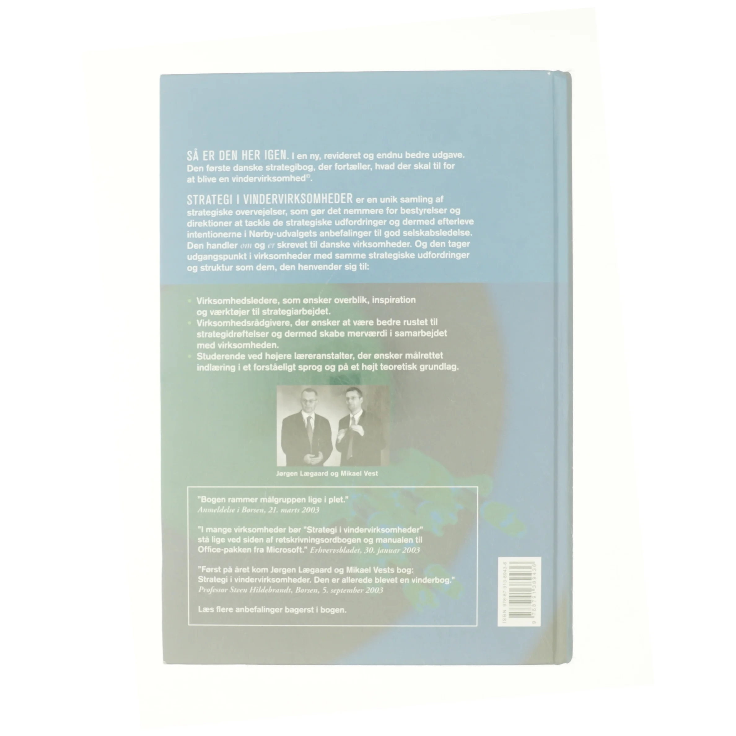 Strategi i vindervirksomheder af Jørgen Lægaard (Bog)