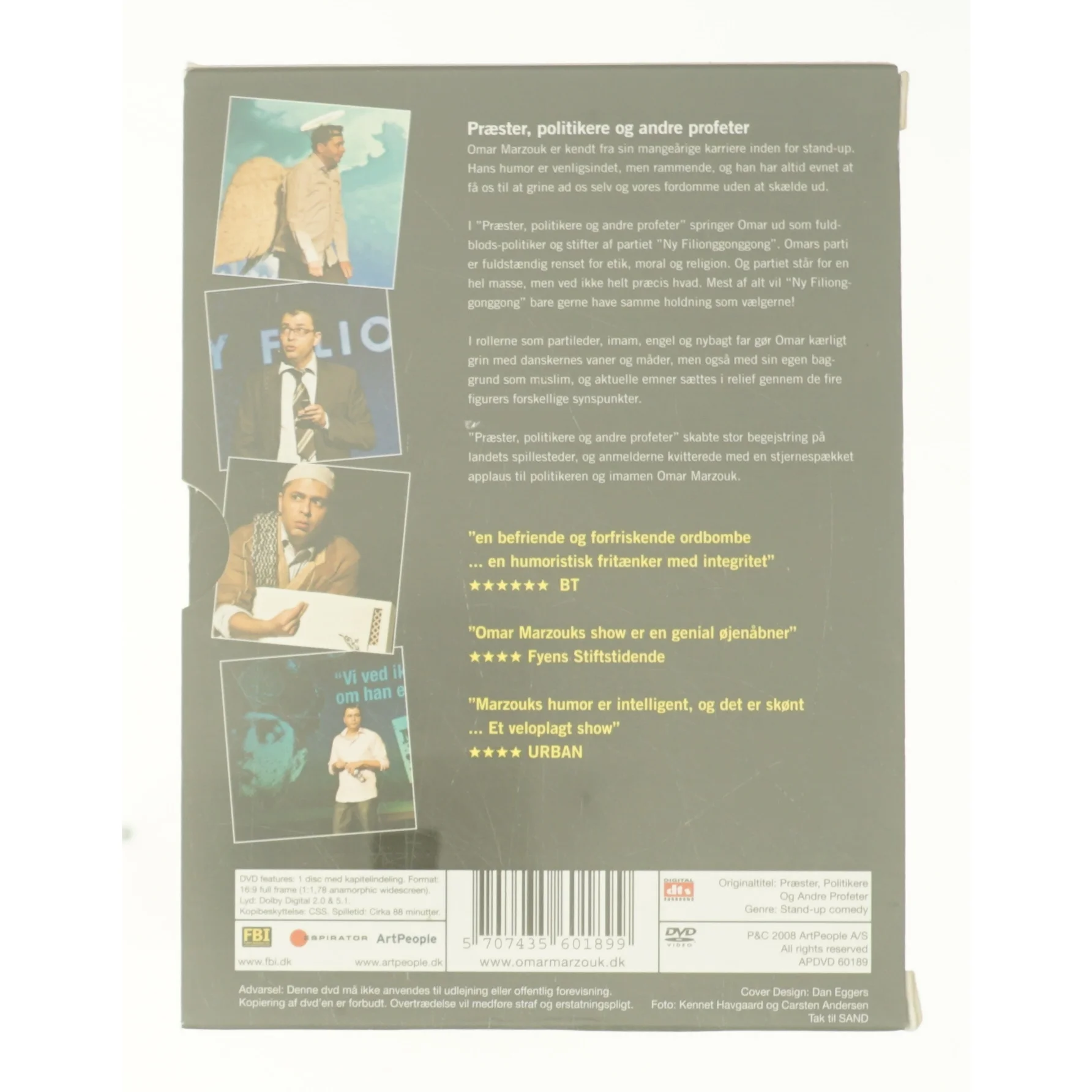 Præster, Politikere og Andre Profeter fra DVD