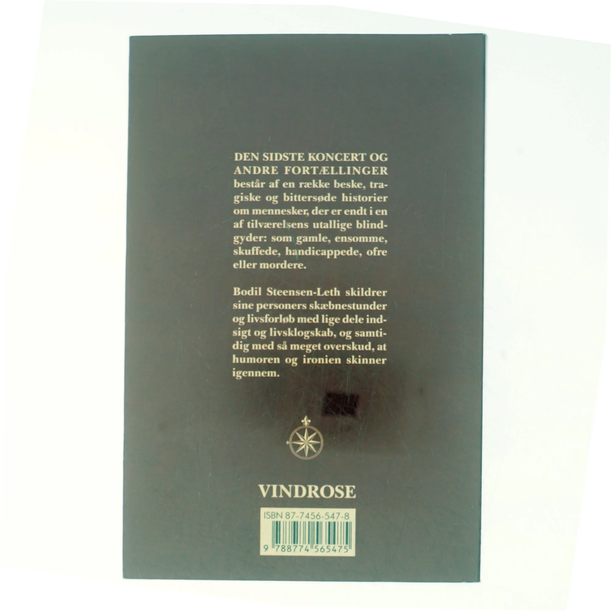 Den sidste koncert af Bodil Steensen-Leth (Bog)