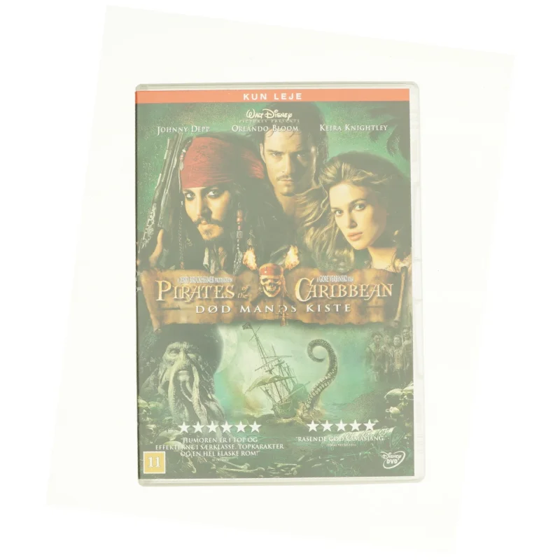 Pirates of the Carribean Død mands kiste fra DVD