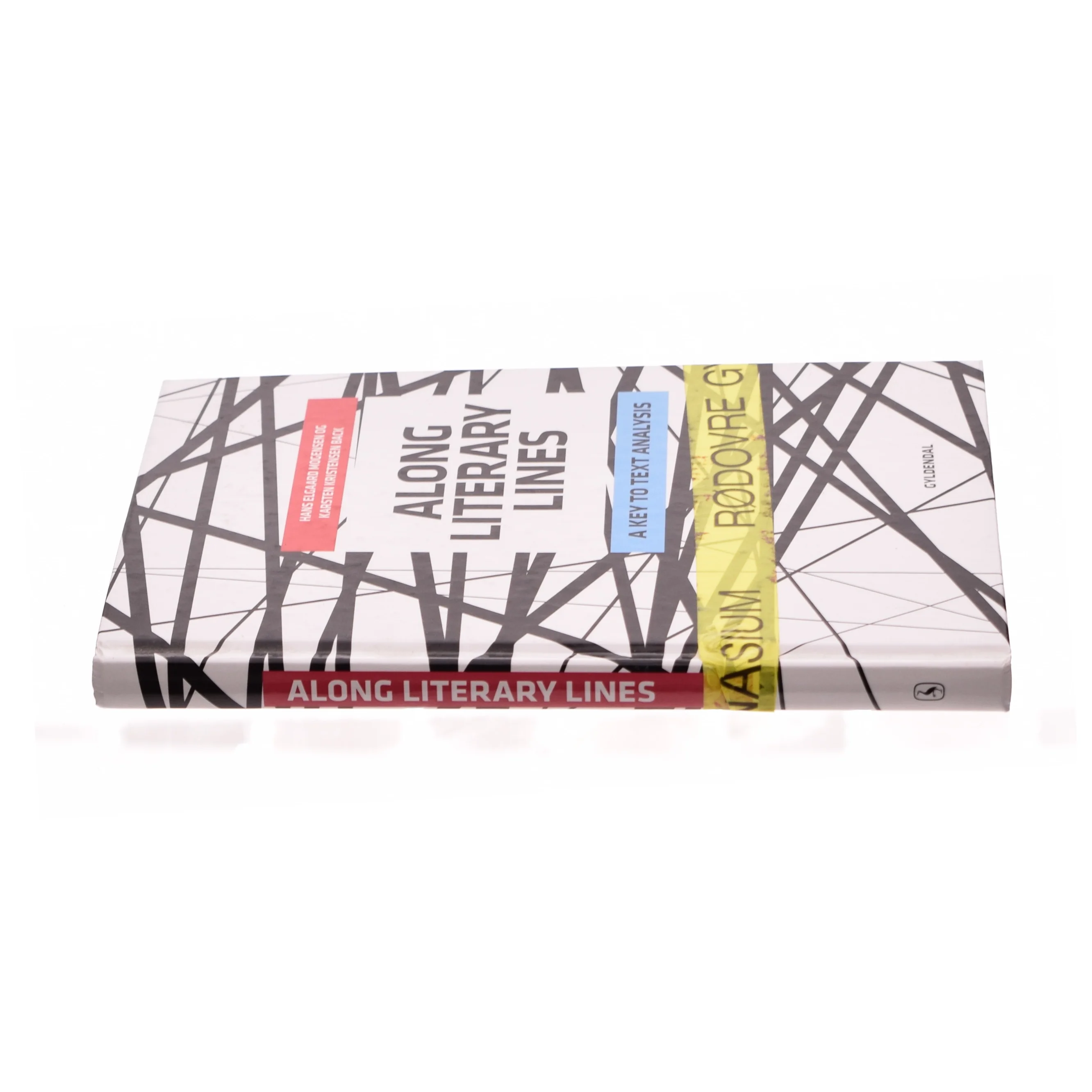 Along literary lines af Karsten Kristensen Back, Hans Elgaard Mogensen (Bog)