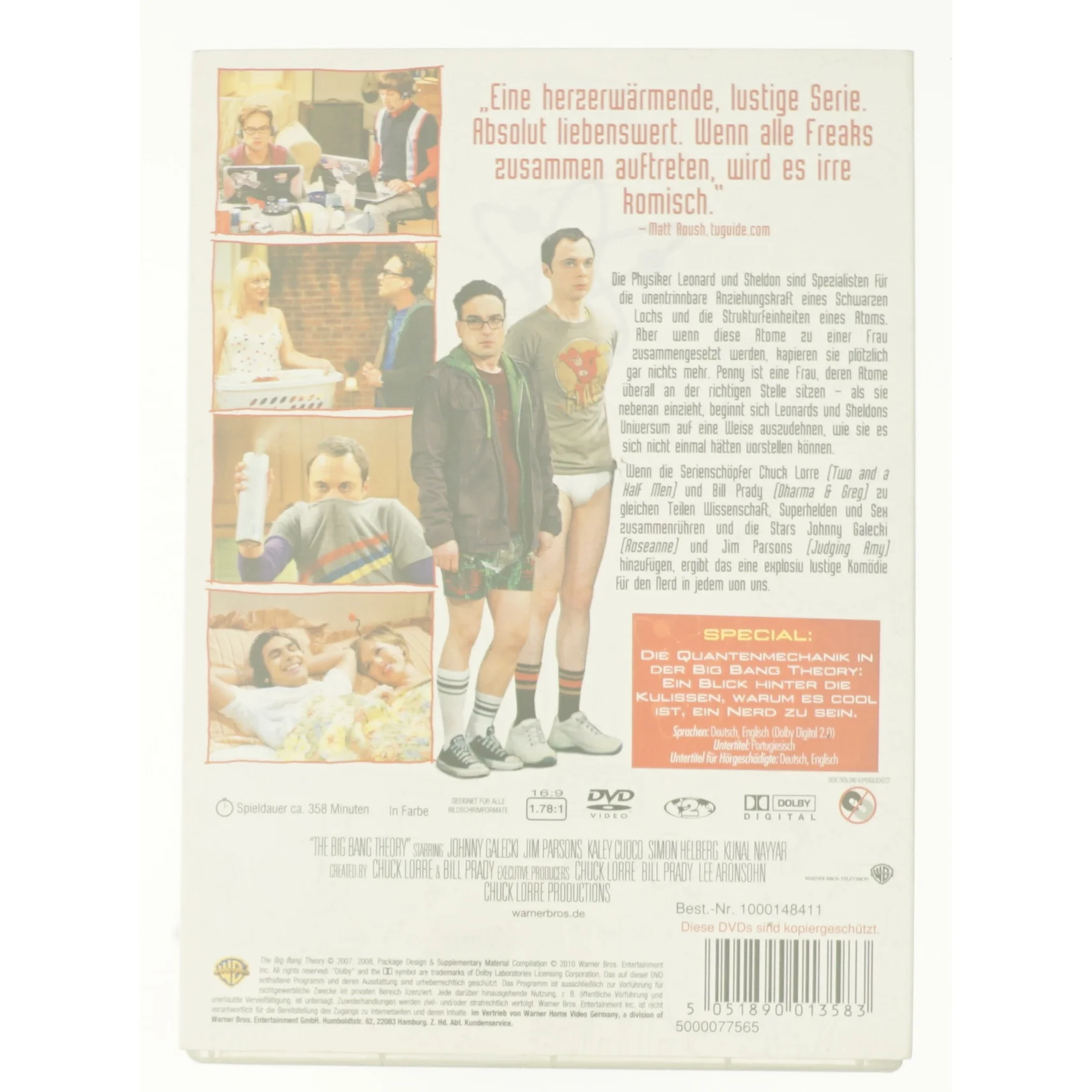 Big Bang Theory 1 (IMPORT) fra DVD