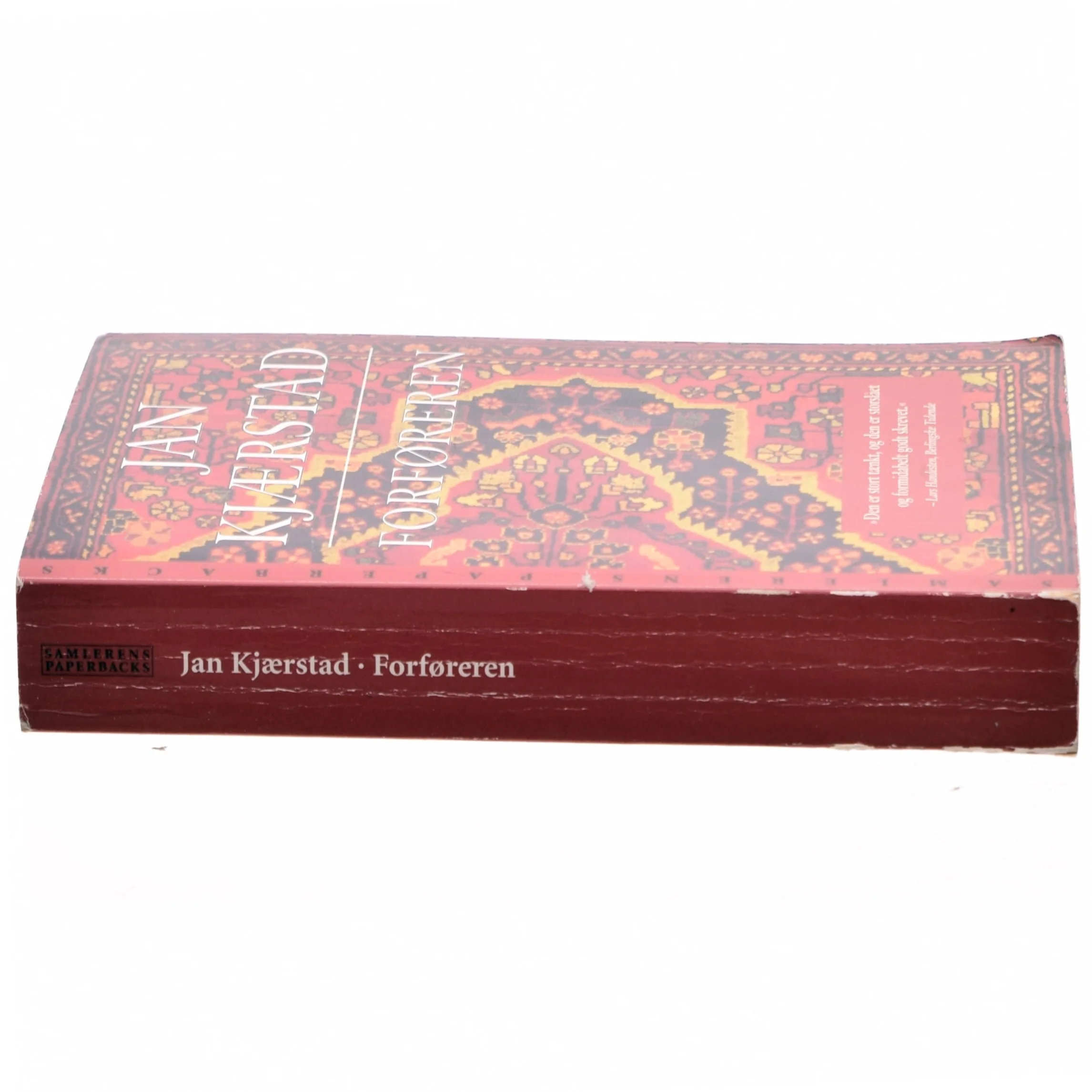 Forføreren af Jan Kjærstad, Jan Kjærstad (Bog)