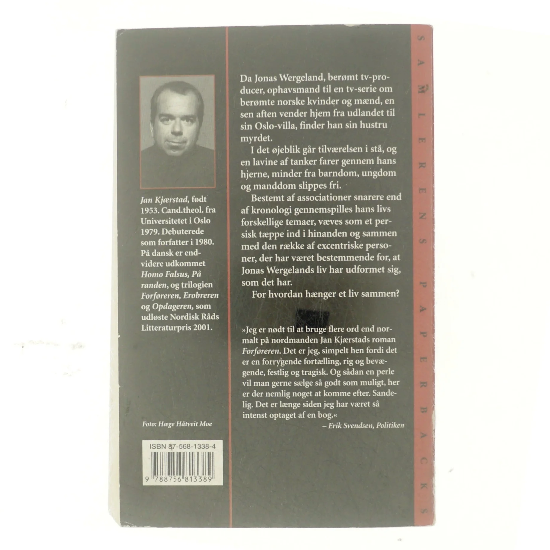 Forføreren af Jan Kjærstad, Jan Kjærstad (Bog)