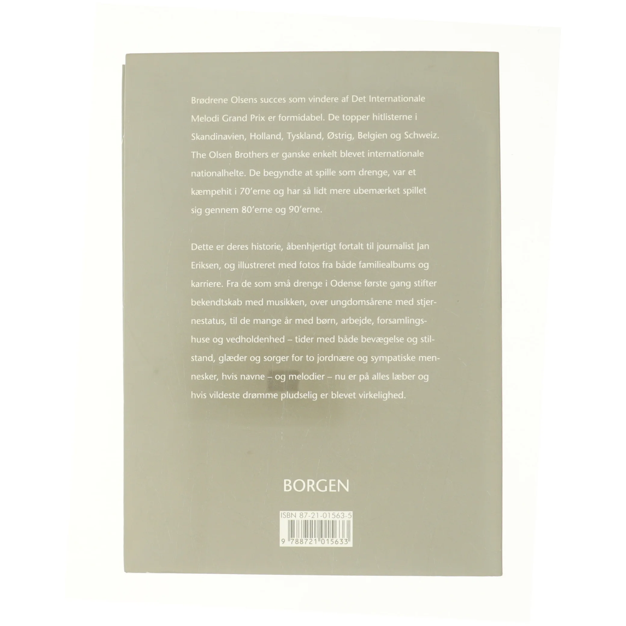 Brødrene Olsen af Jan Eriksen (Bog)