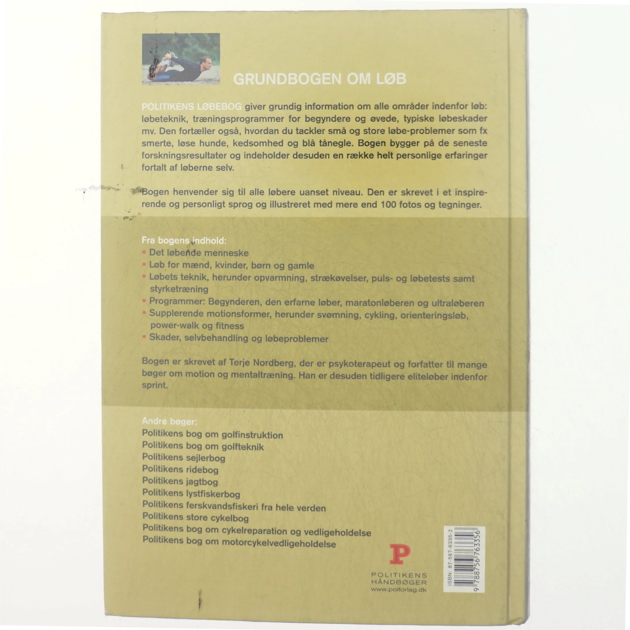 Politikens løbebog af Terje Nordberg (f. 1947) (Bog)