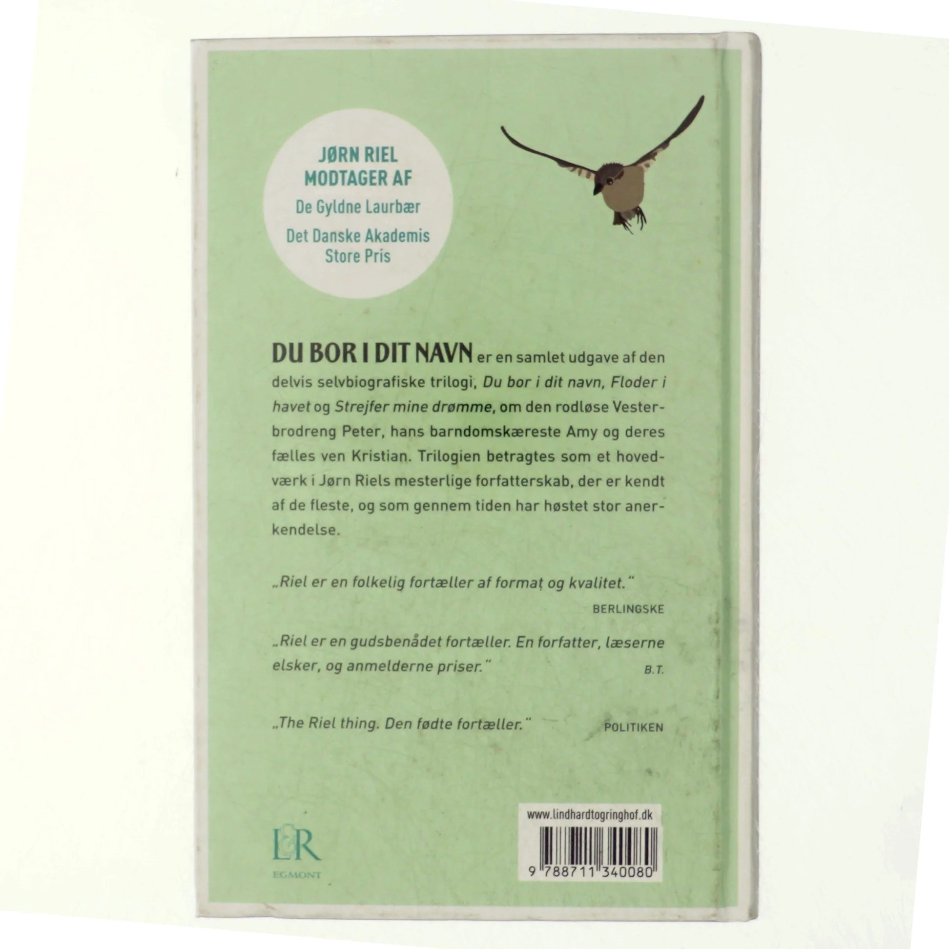 Du bor i dit navn af Jørn Riel (Bog)