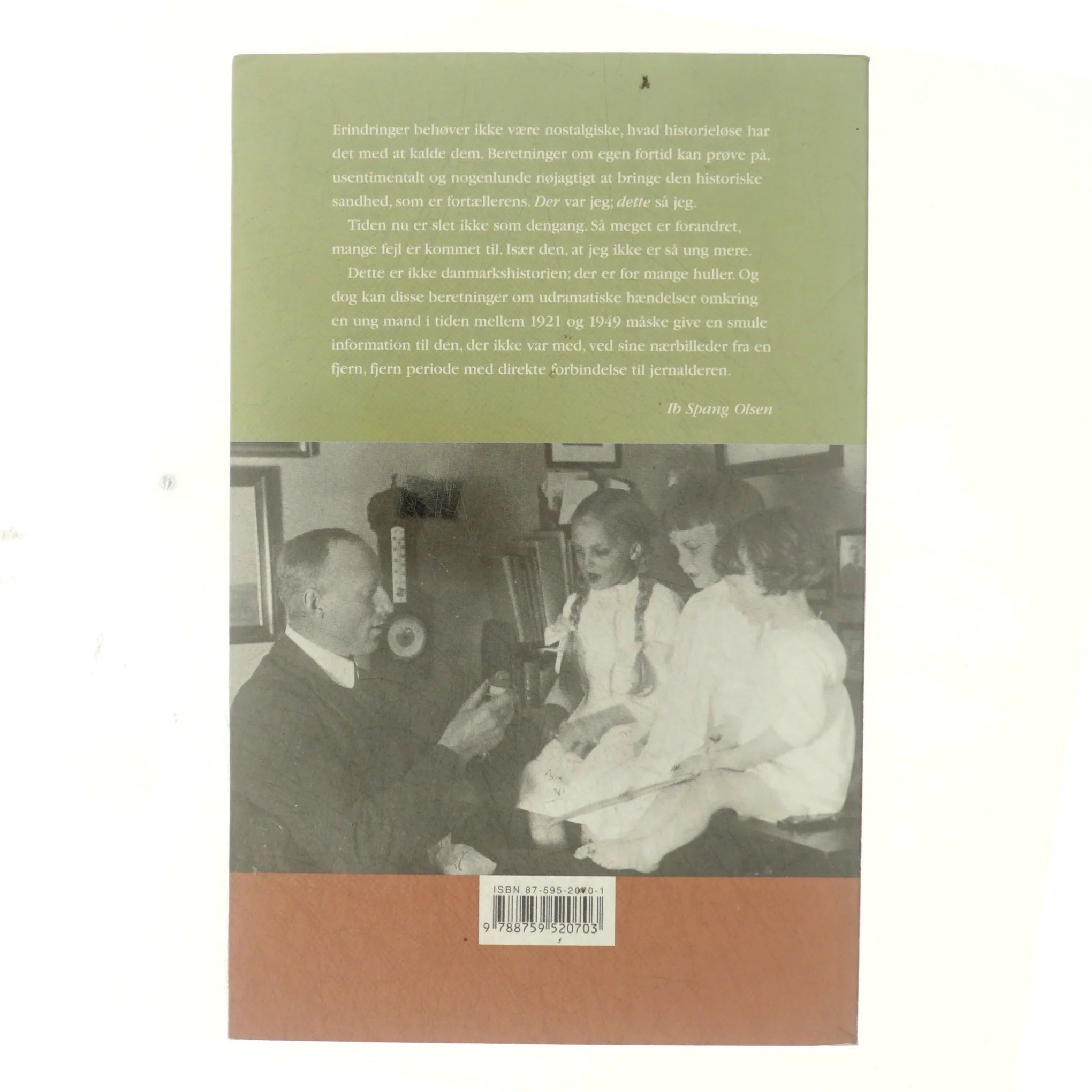 Ung mand i fyrrerne : erindringer af Ib Spang Olsen (Bog)