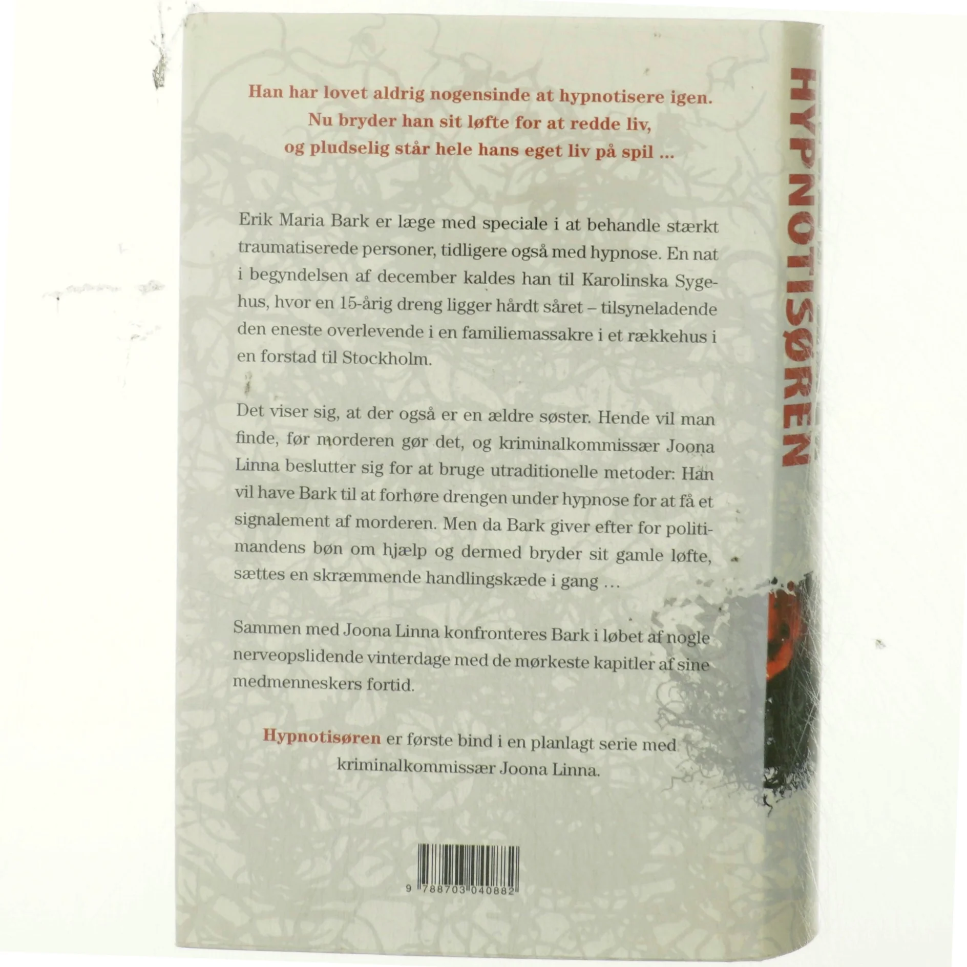 Hypnotisøren : kriminalroman af Lars Kepler (Bog)