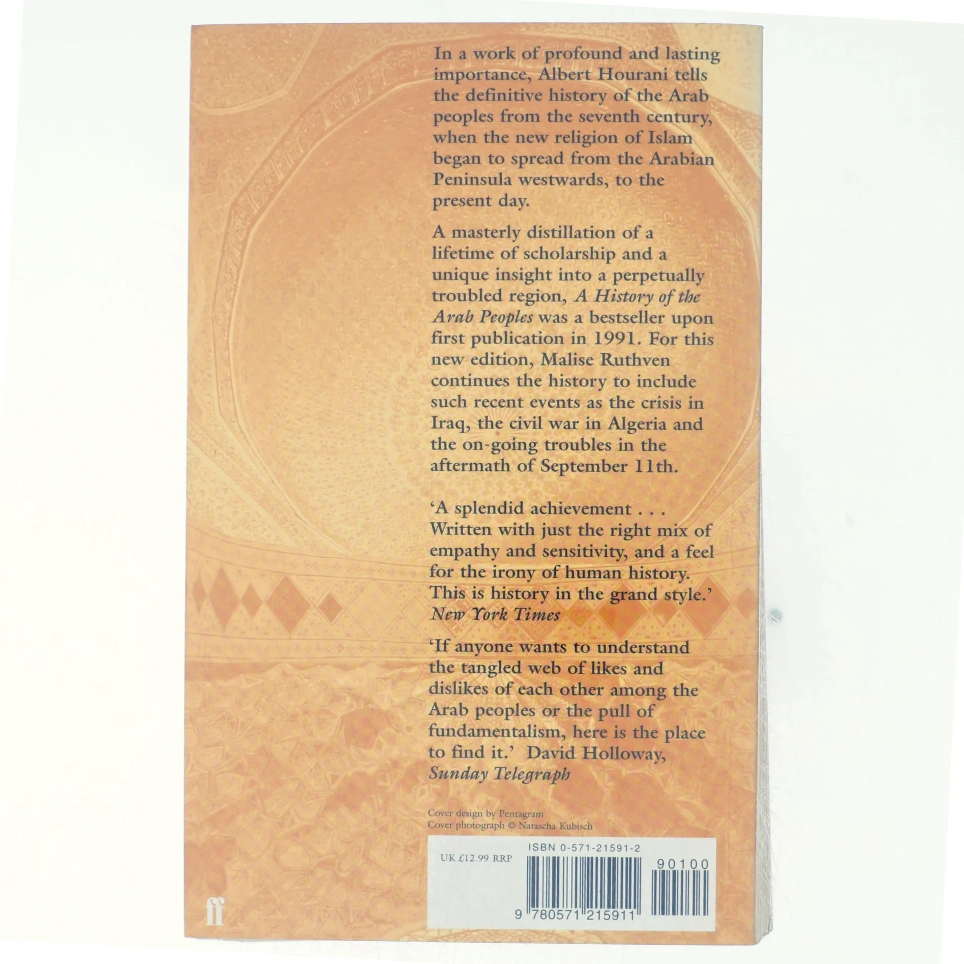 A History of the Arab Peoples af Albert Hourani, Malise Ruthven (Bog)