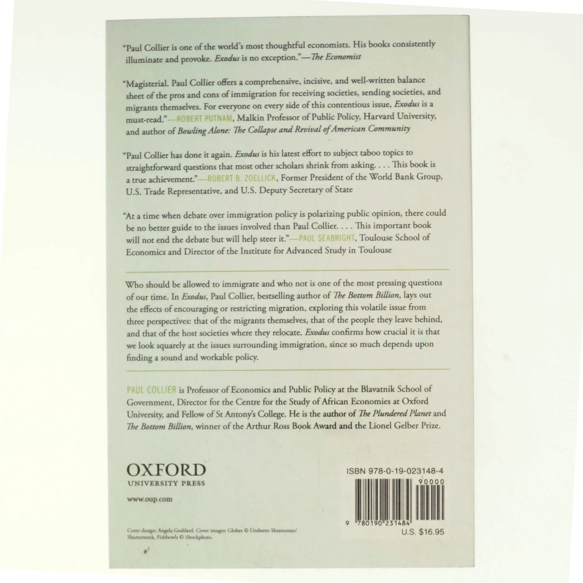Exodus af Paul Collier (Bog)
