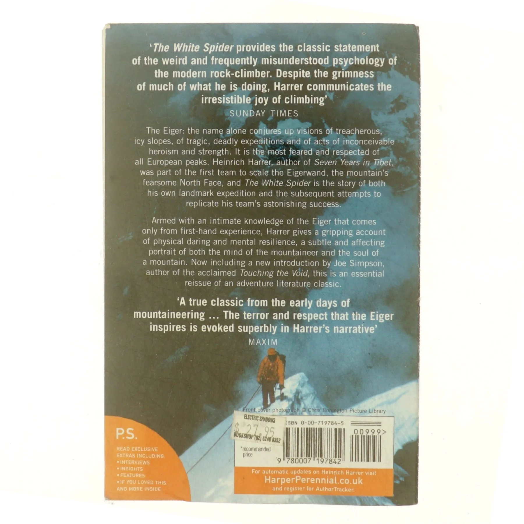 The White Spider af Heinrich Harrer (Bog)
