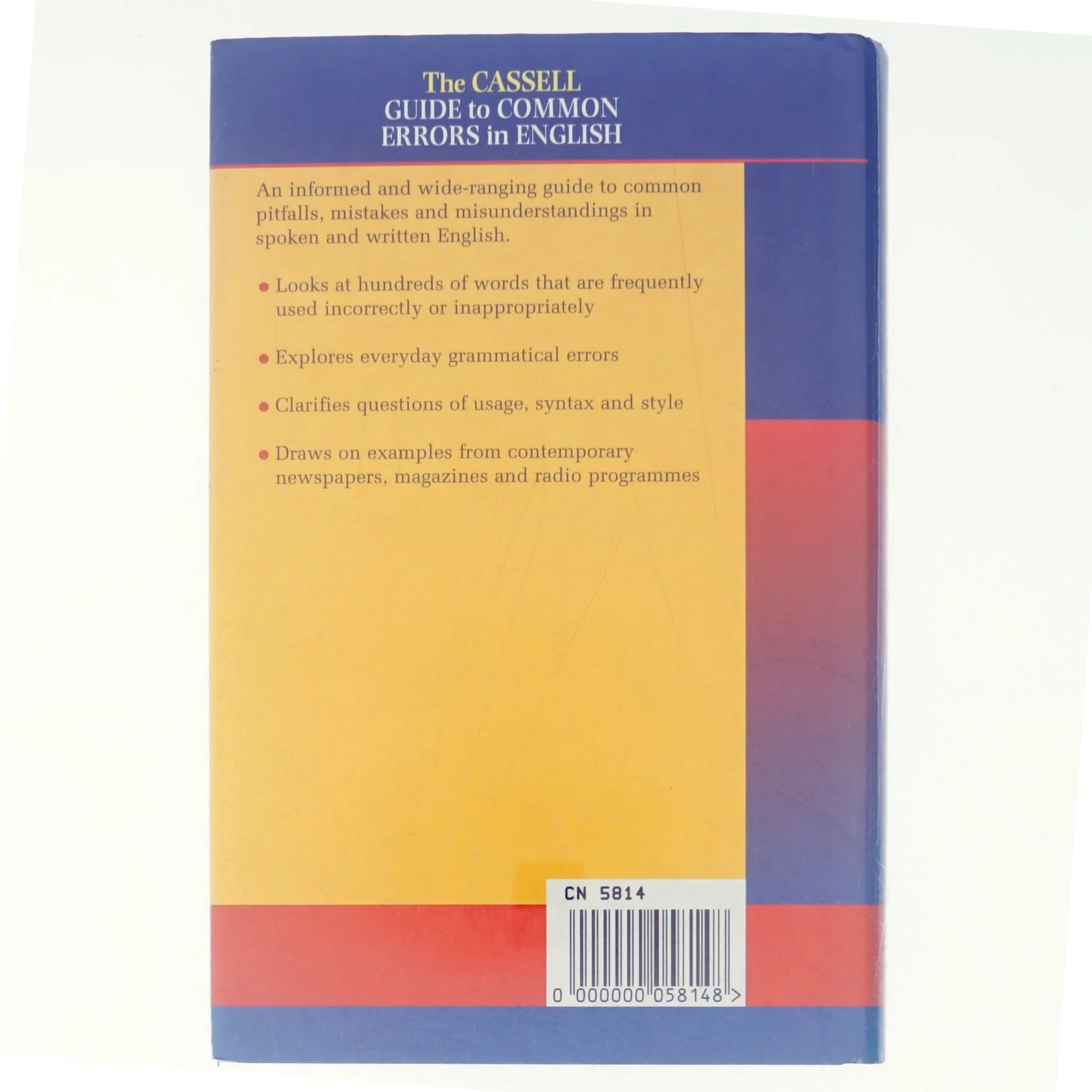 The Cassell, Guide to common errors in English