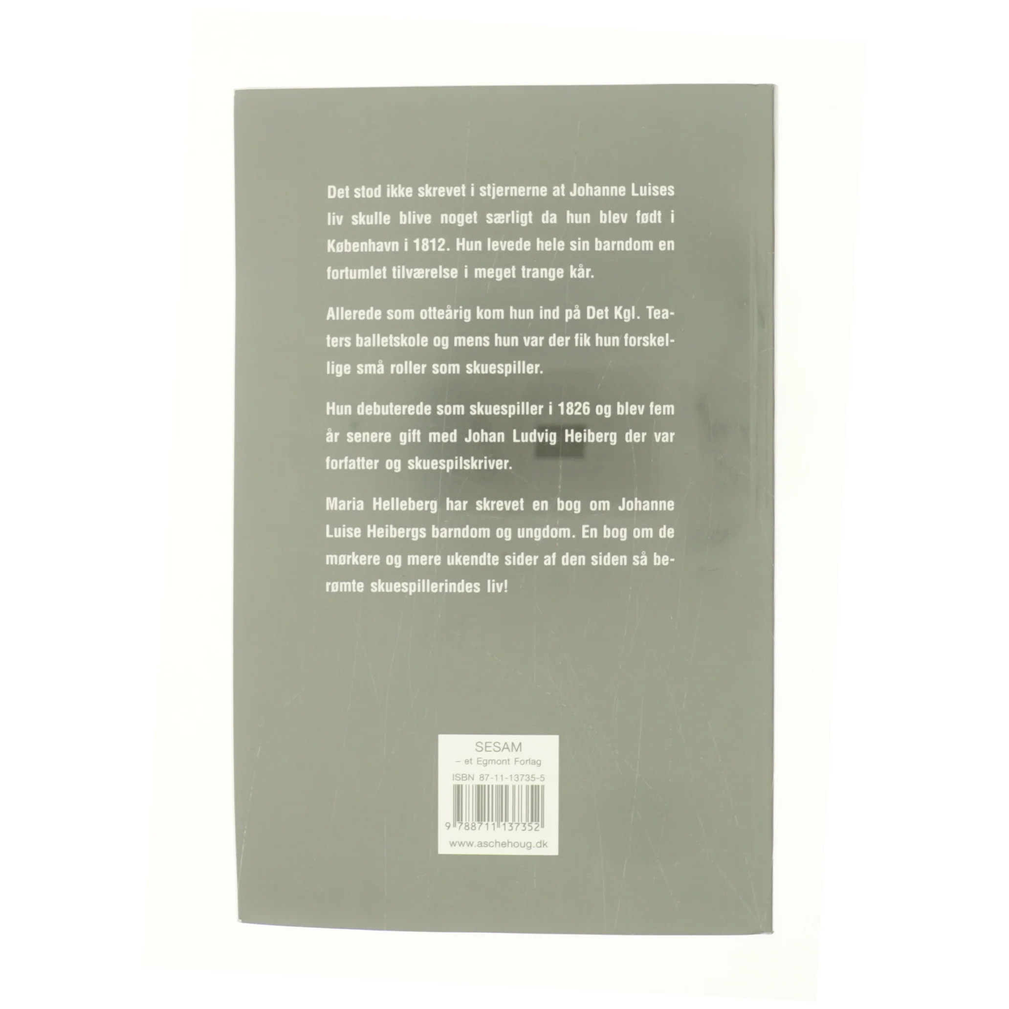 Johanne Luise Heiberg af Maria Helleberg (Bog)