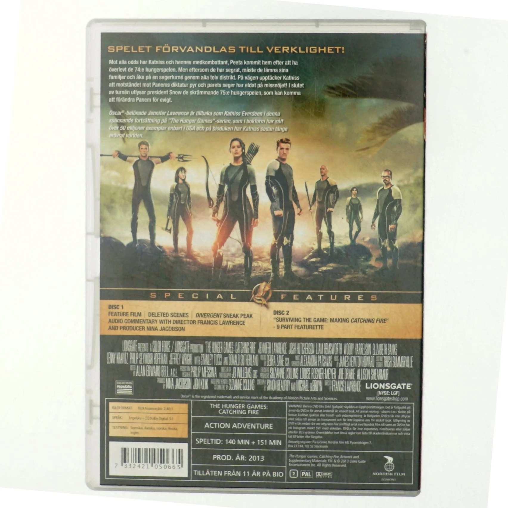 The Hunger Games, Catching fire