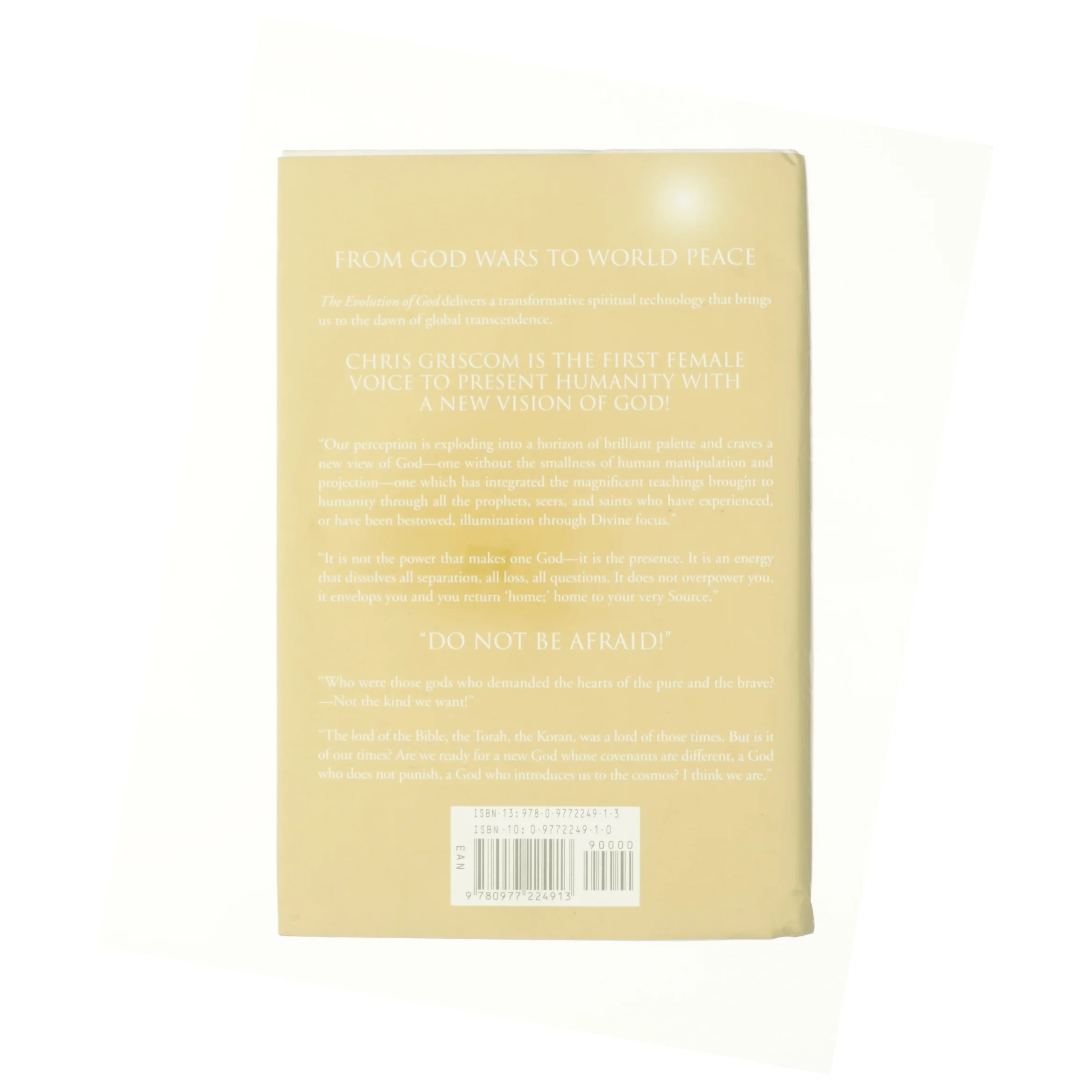 The Evolution of Godaf Chris Griscom (Bog)