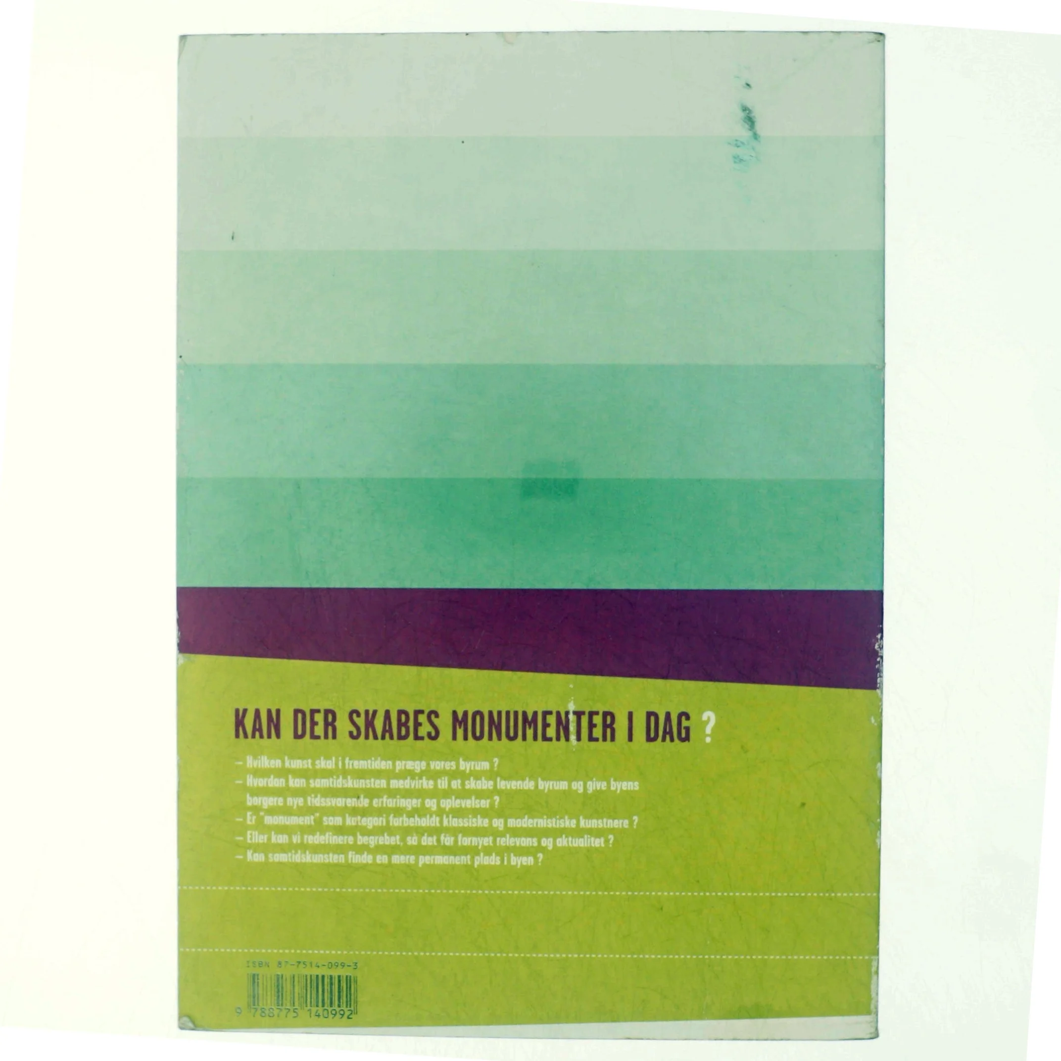 Monument af Christian Skovbjerg Jensen, Tine Vindfeld, Kristine Agergaard (Bog)