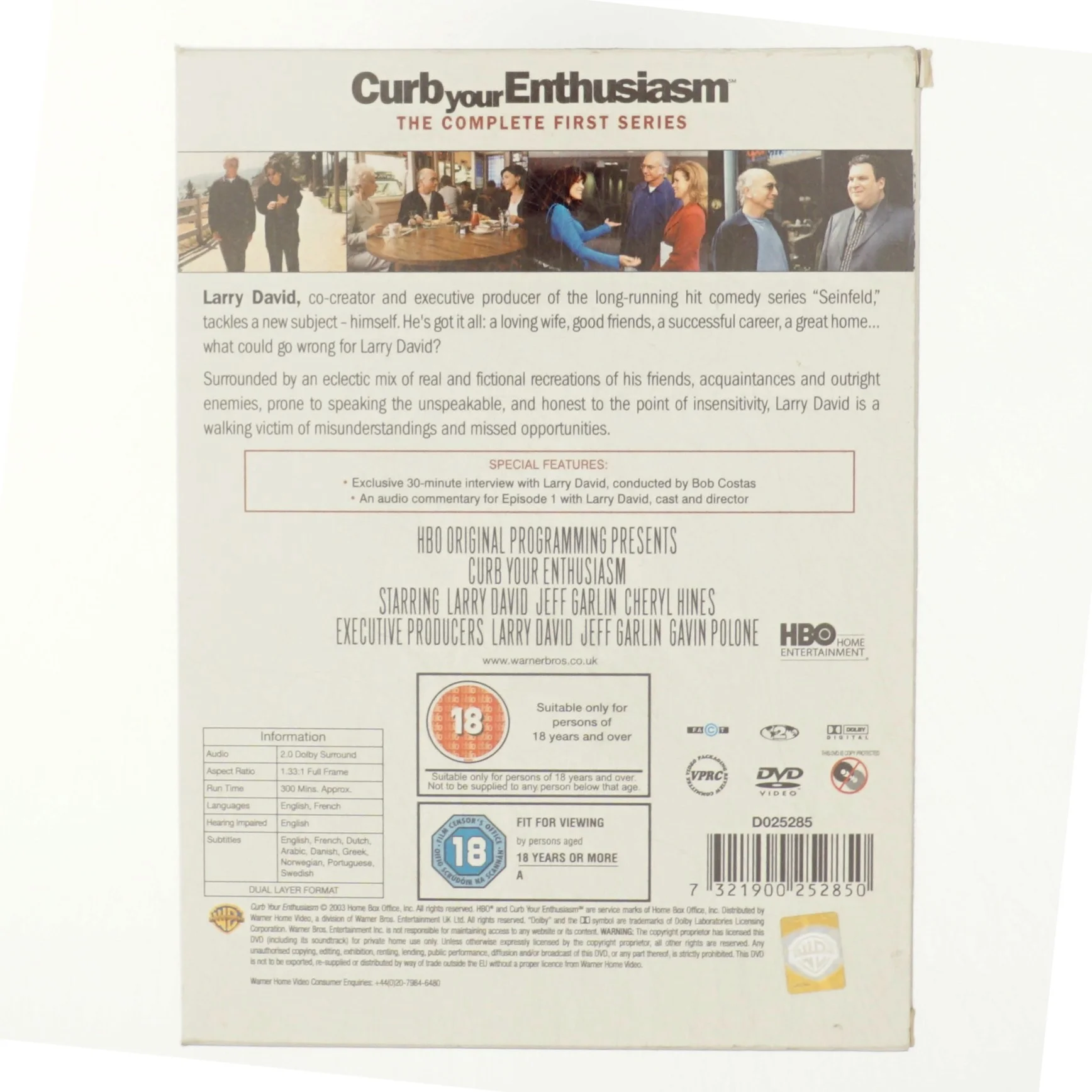 Curb your enthusiasm, 1