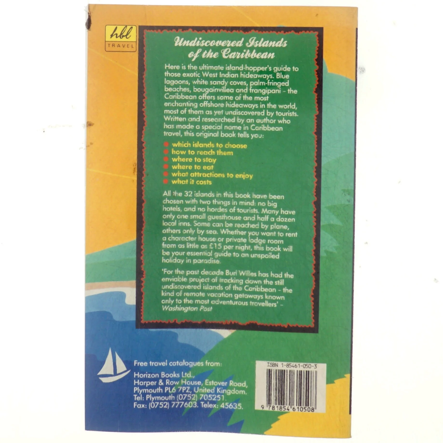 Undiscovered islands of the Caribbean af Burl Willes (Bog)