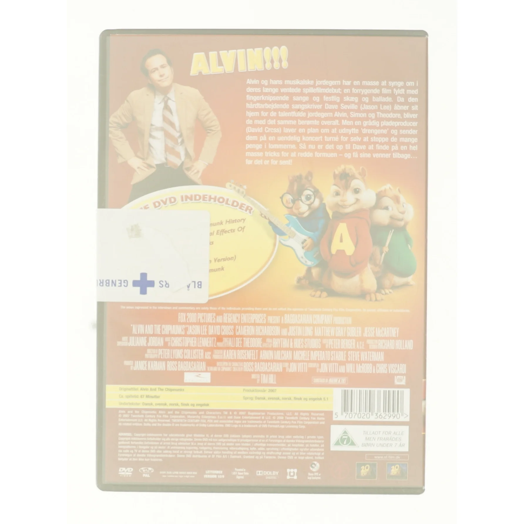 Alvin & De Frække Jordegern - Alvin & the Chipmunks