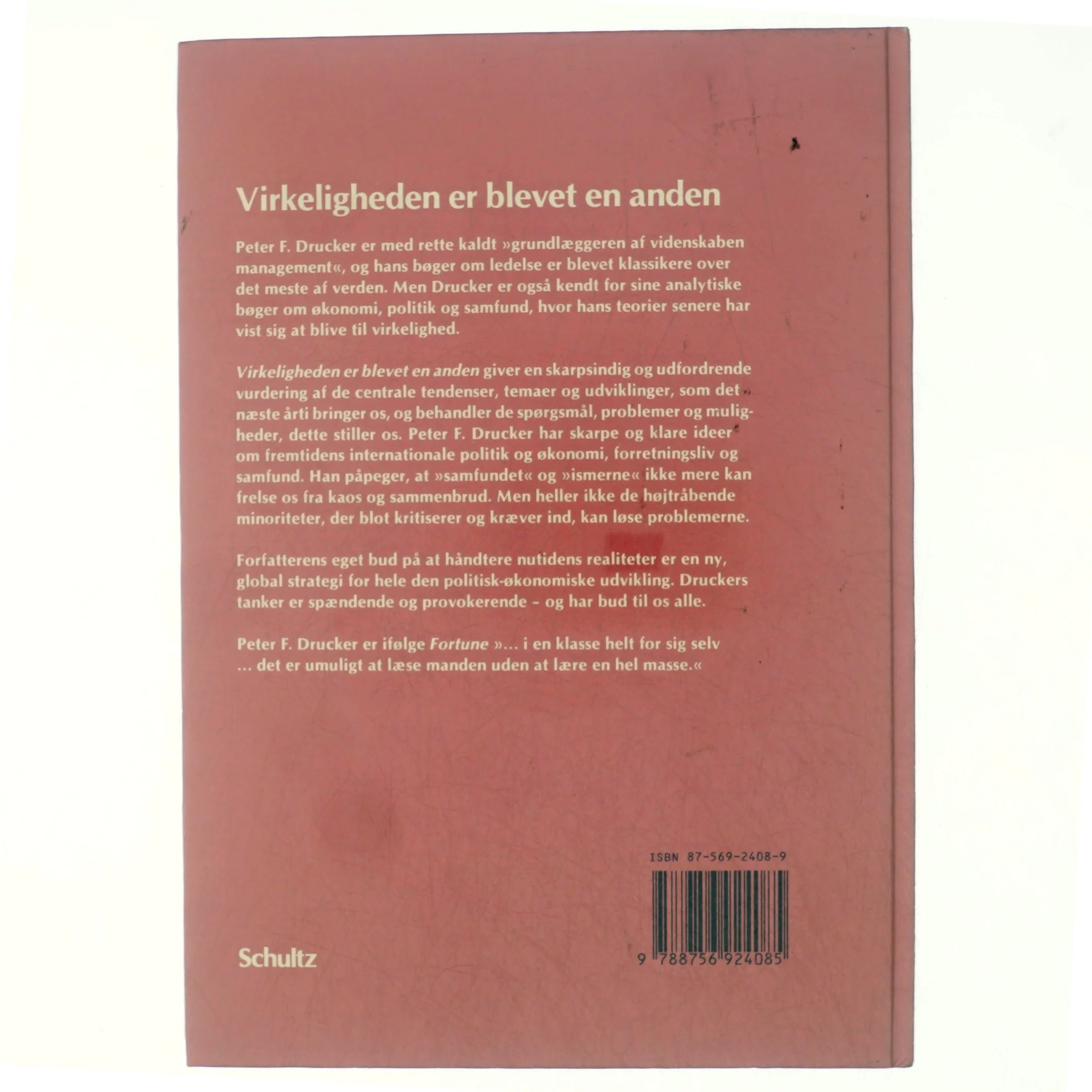 Virkeligheden er blevet en anden af Peter Drucker (Bog)