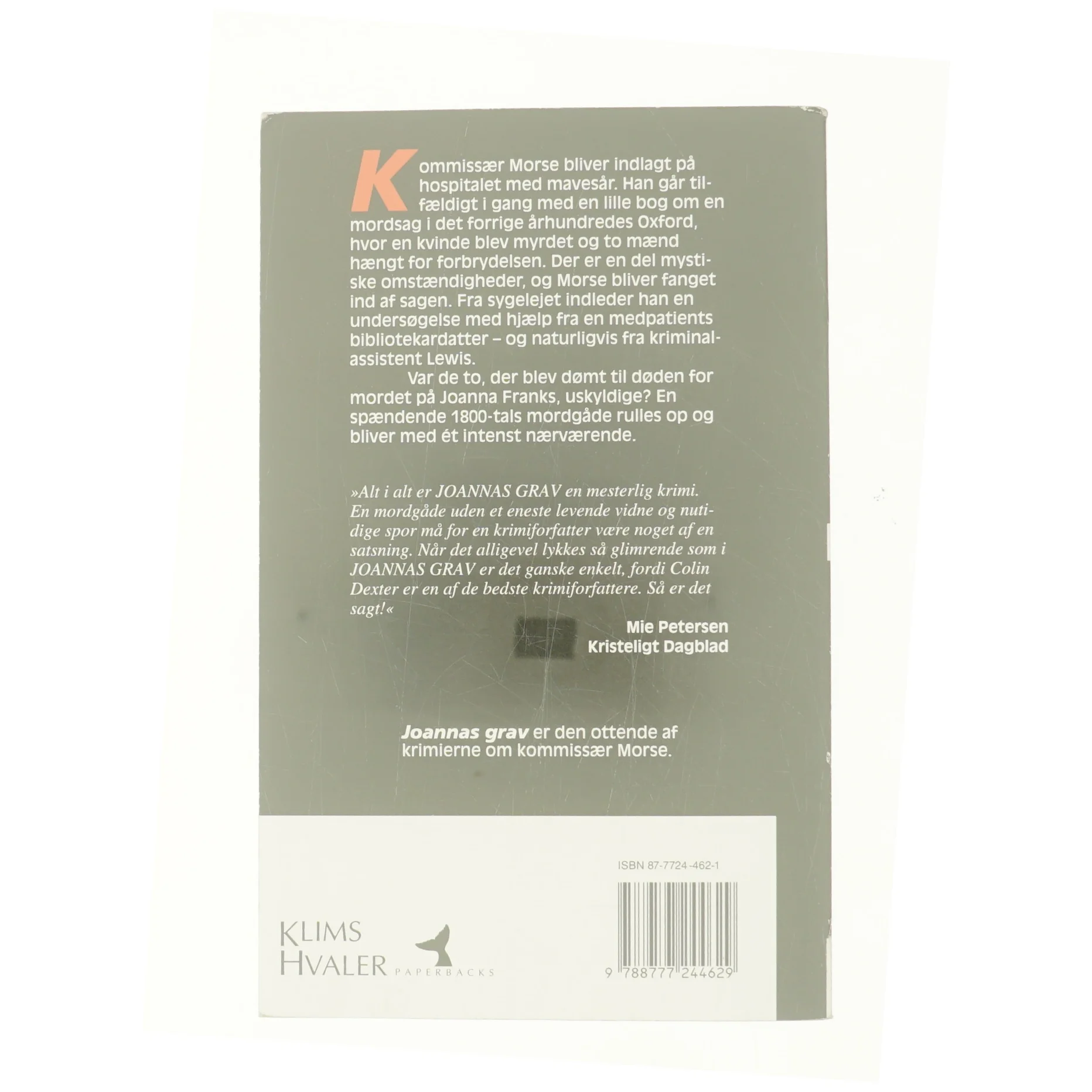 Joannas grav af Colin Dexter (Bog)