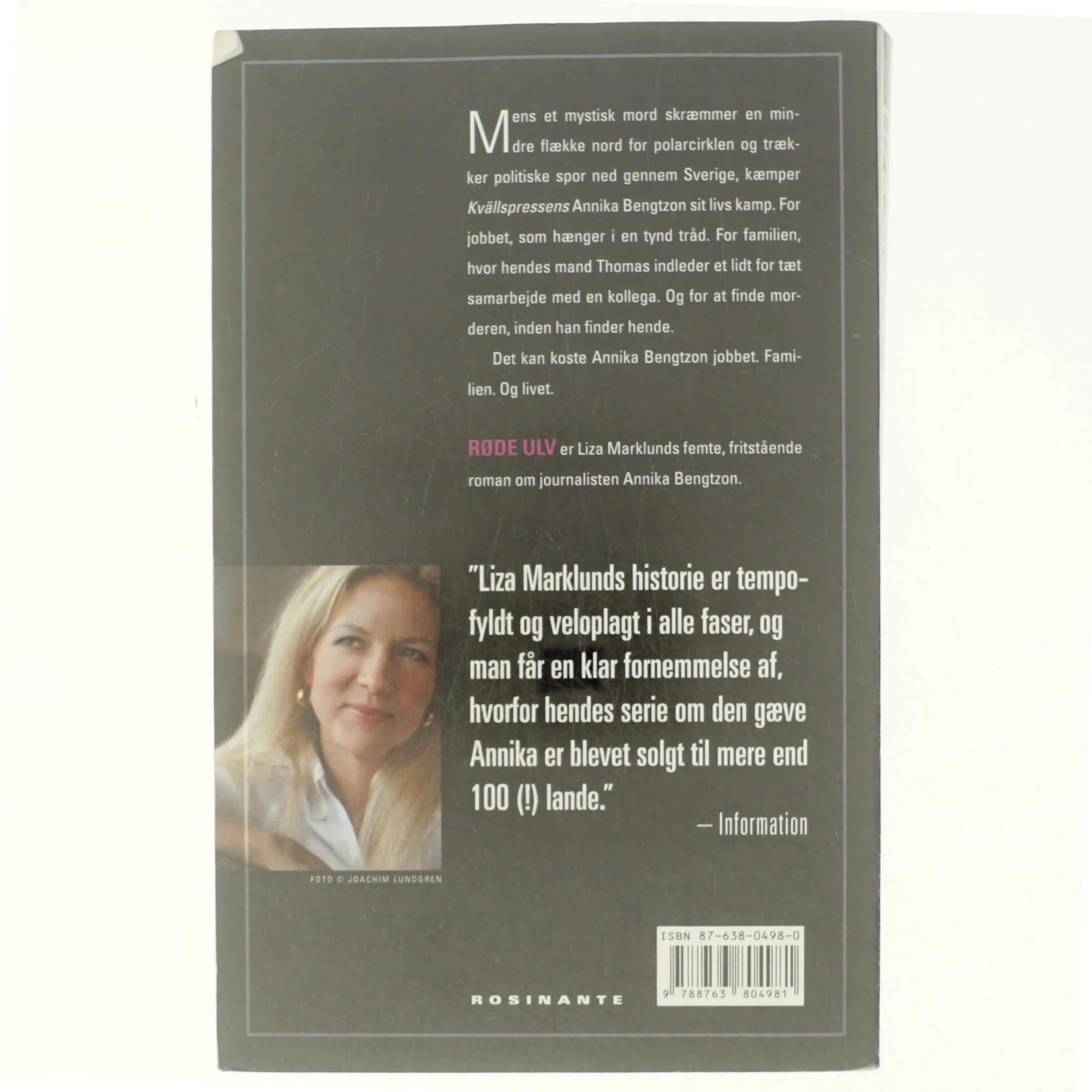 Røde Ulv af Liza Marklund (Bog)