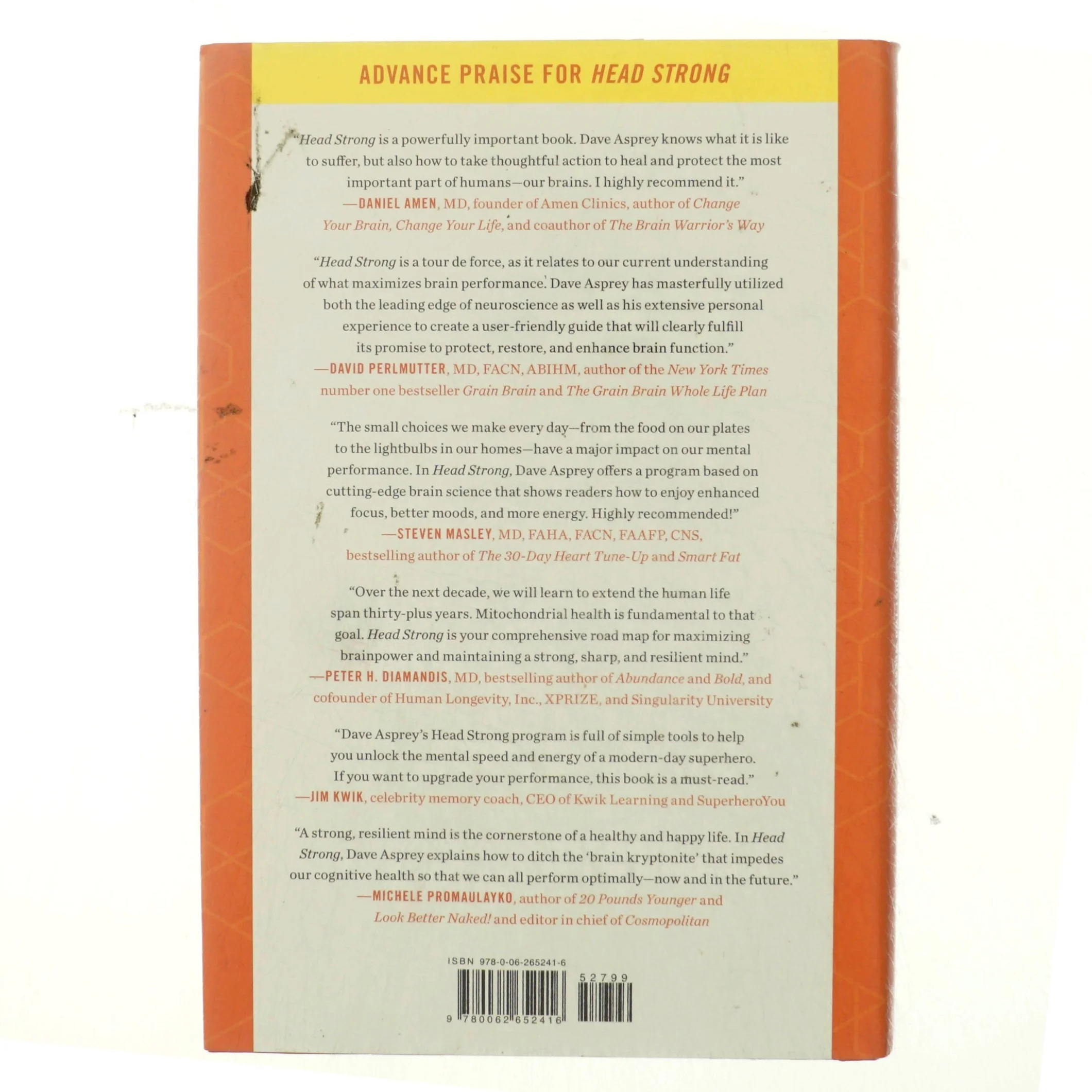 Head strong : the bulletproof plan to activate untapped brain energy to work smarter and think faster-in just two weeks af Dave Asprey (Bog)