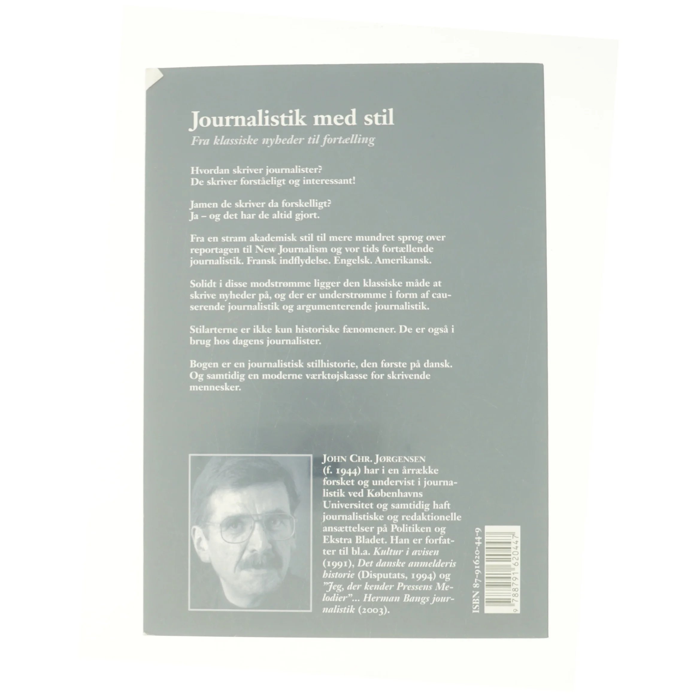 Journalistik med stil af John Chr. Jørgensen (f. 1944) (Bog)
