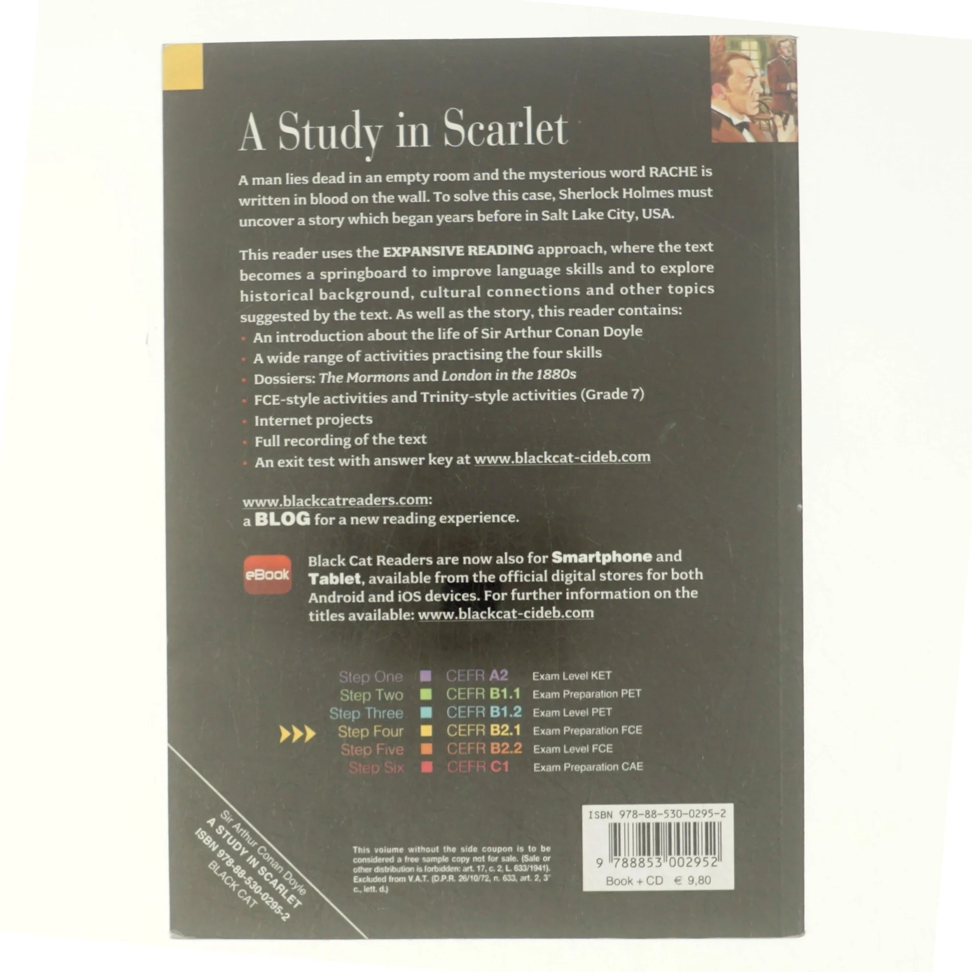 Study in Scarlet+cd af Arthur Conan Doyle, Nancy Timmins, Eleanor Donaldson (Bog)