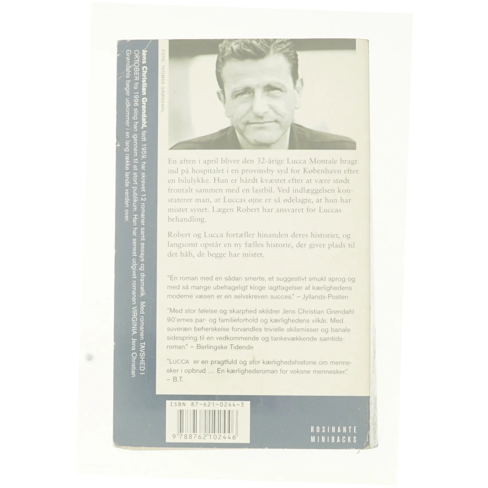 Lucca af Jens Christian Grøndahl (Bog)